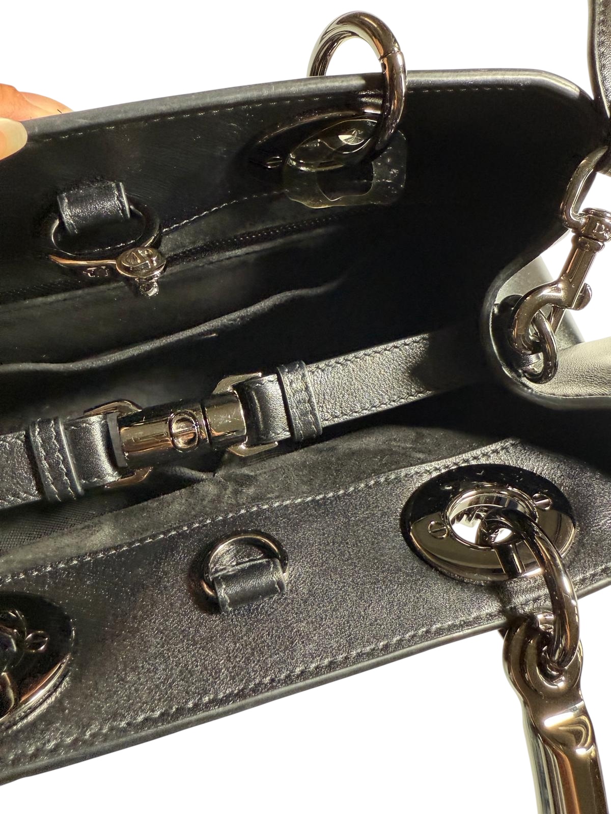 Black Lady Dior bag 95.22