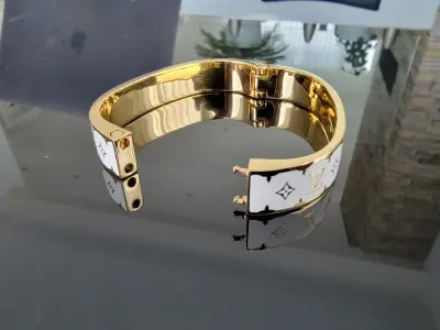 Louis Vuitton Nanogram Emaille Armband | LOOP-Marktplatz