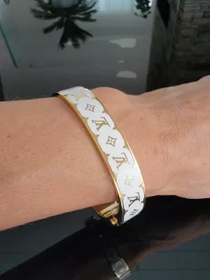 Louis Vuitton Nanogram Emaille Armband | LOOP-Marktplatz