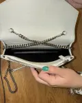 Yves Saint Laurent Envelope Chain Wallet