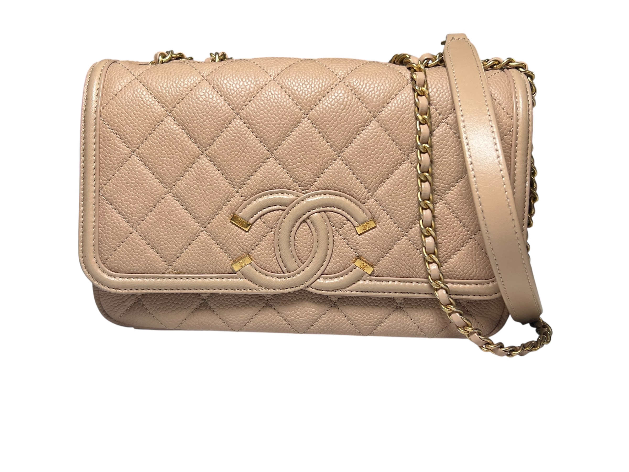Beige Chanel Bag