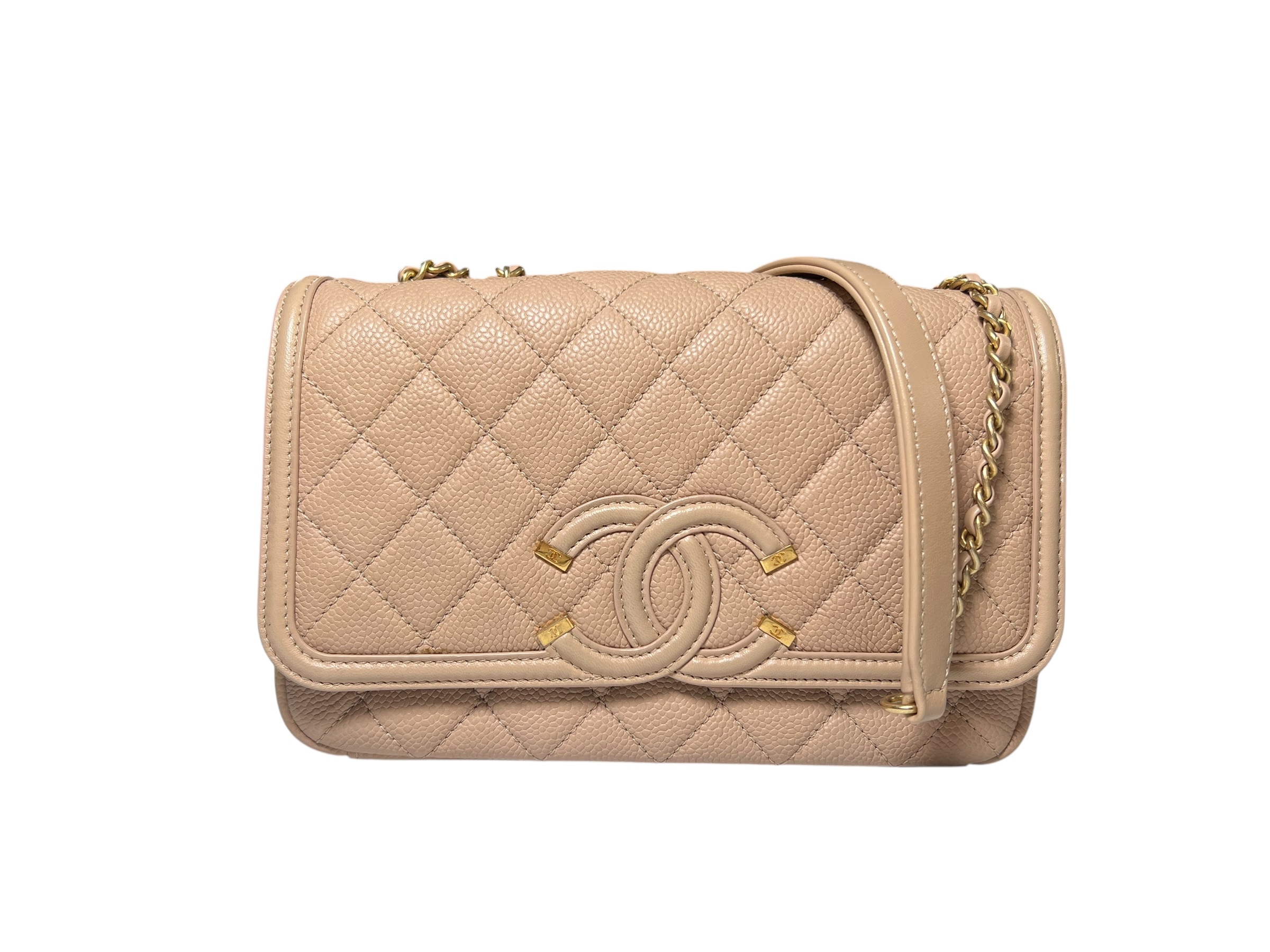 Beige Chanel Bag