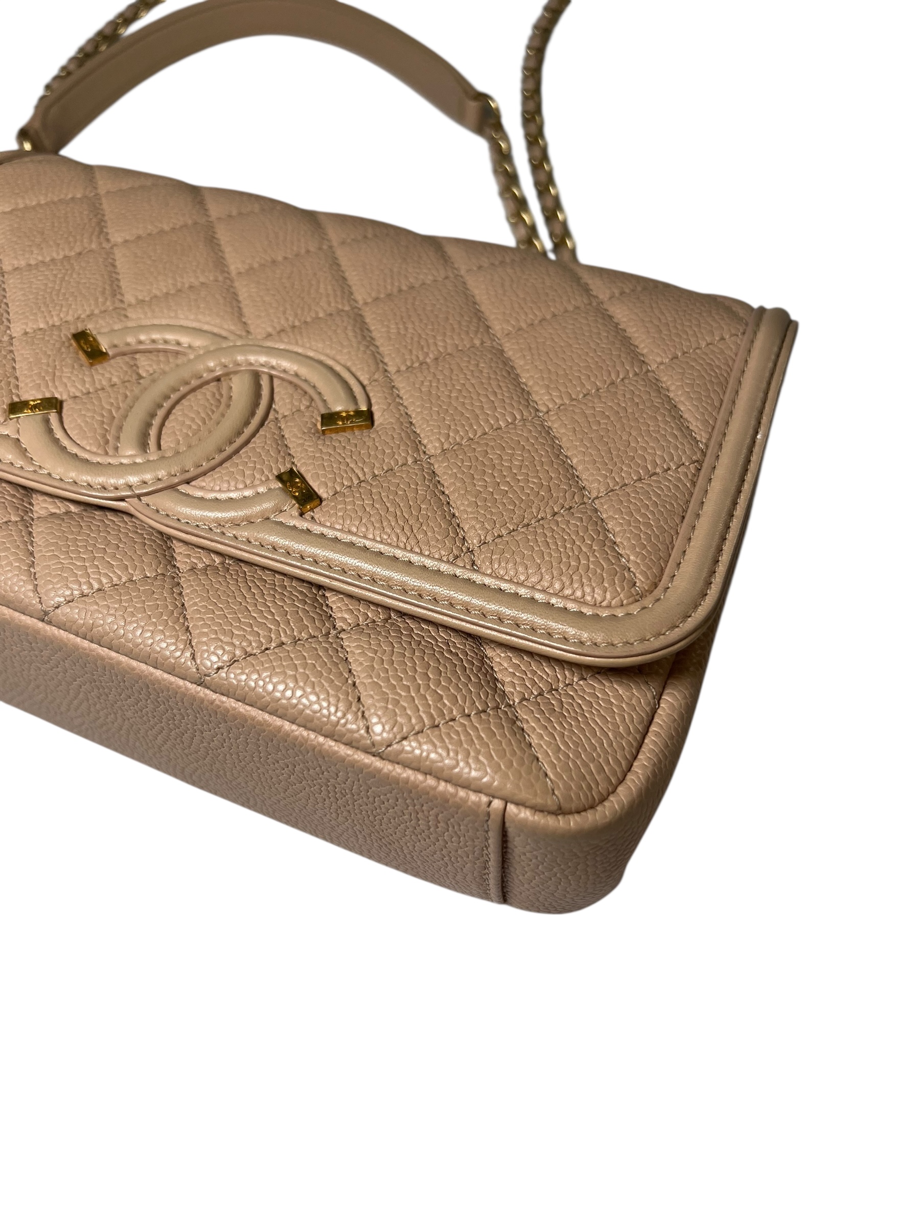 Beige Chanel Bag