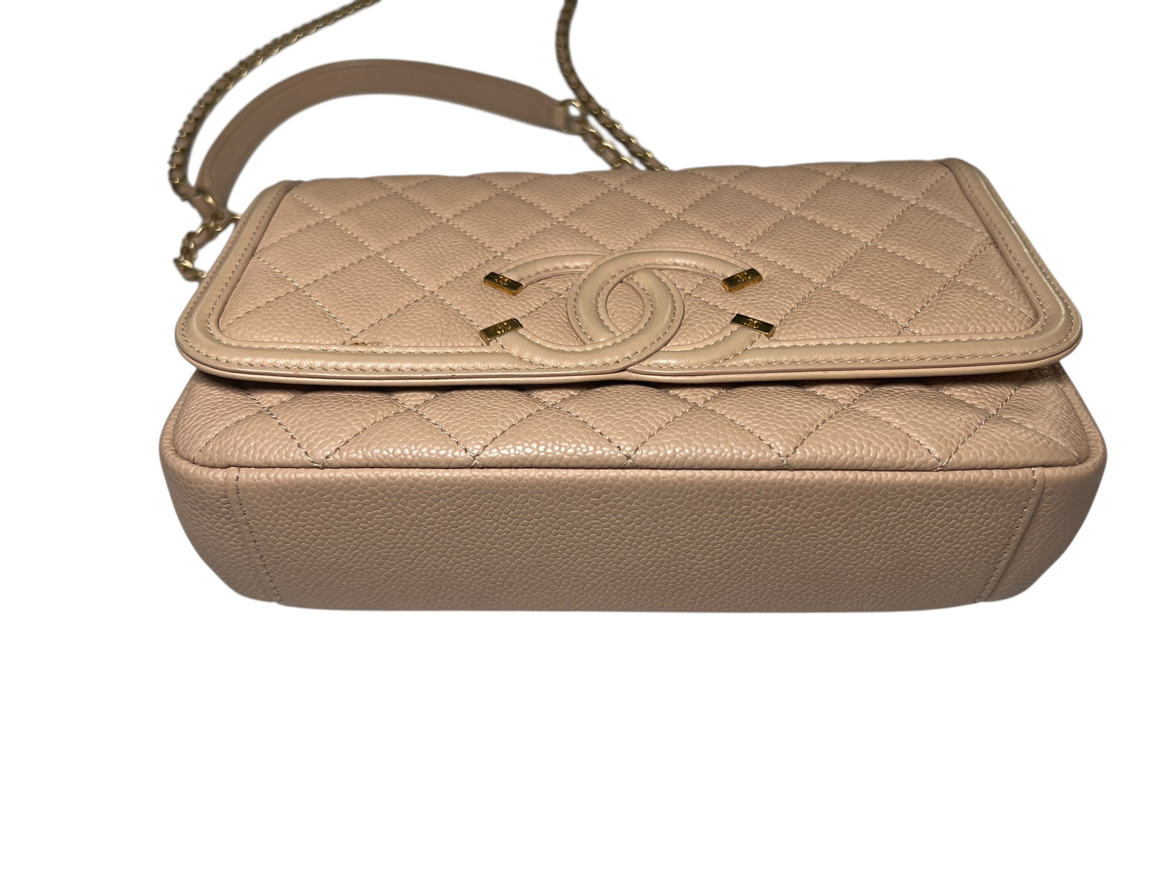 Beige Chanel Bag