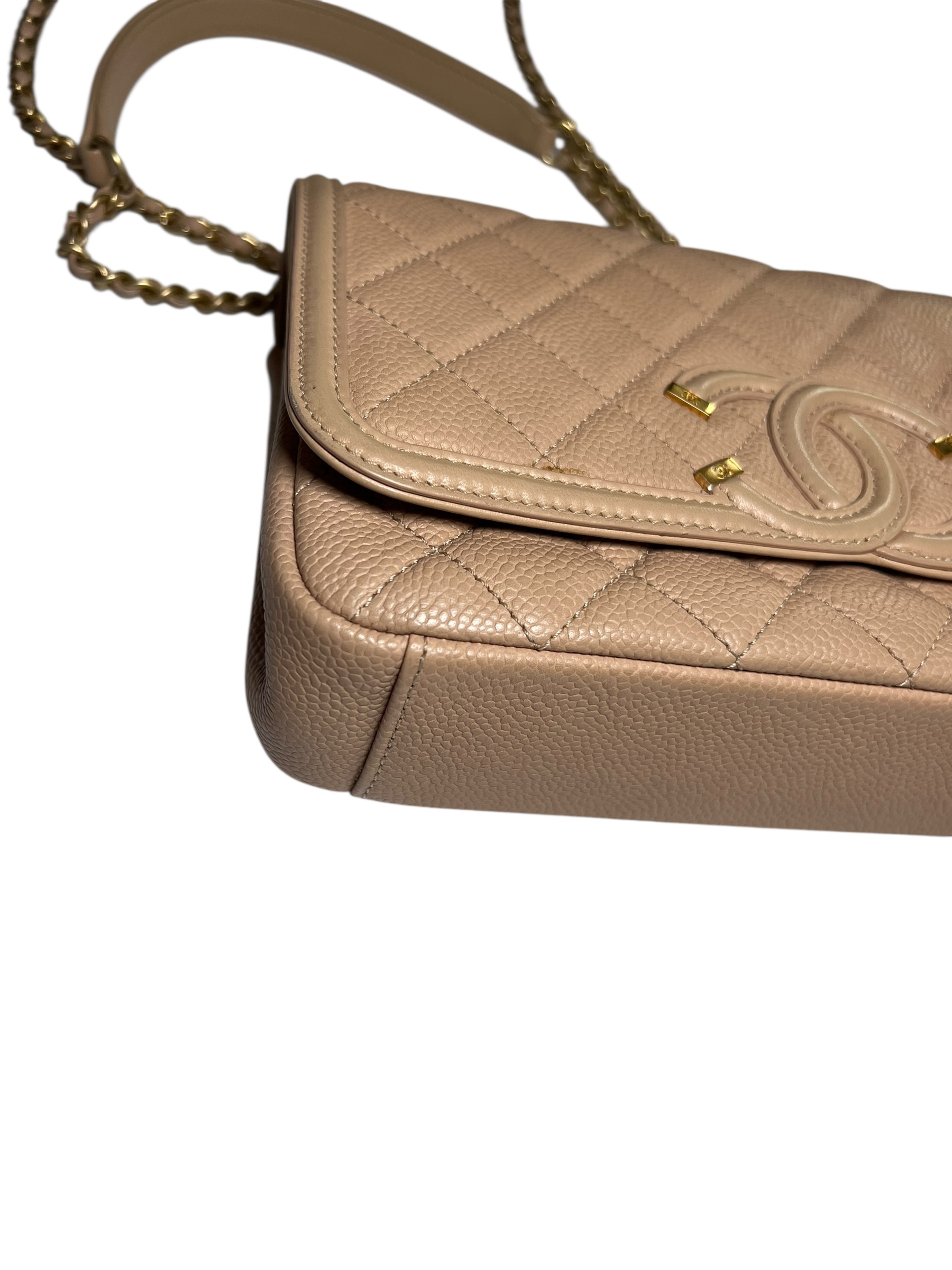 Beige Chanel Bag