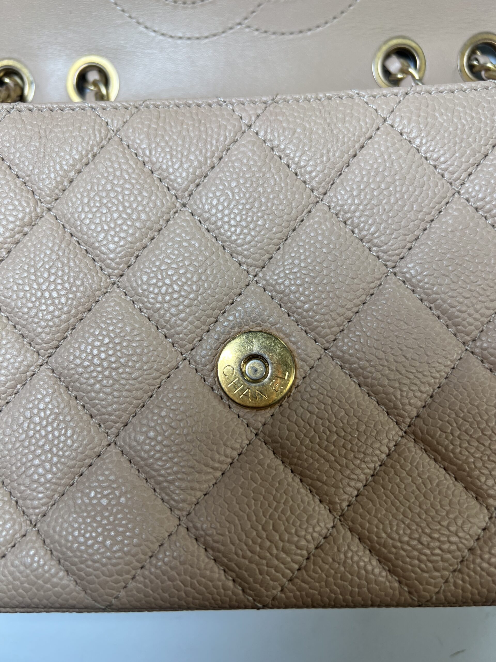 Beige Chanel Bag