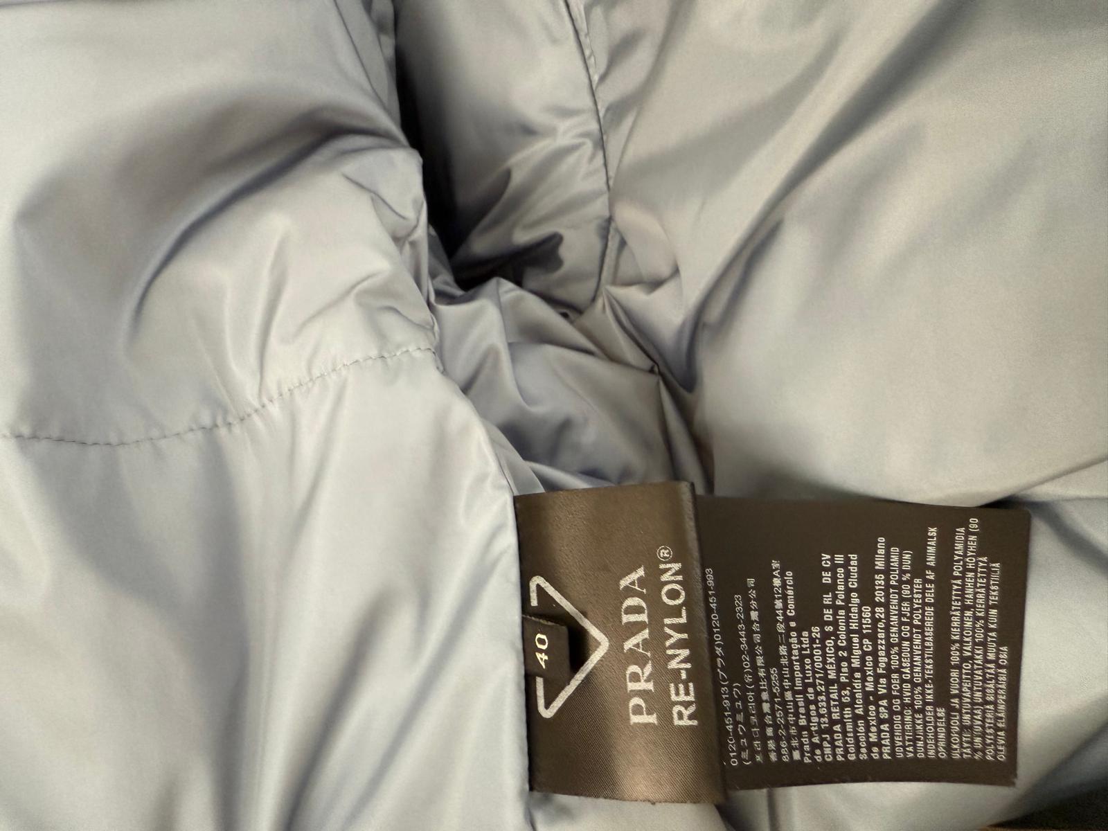 Prada down jacket