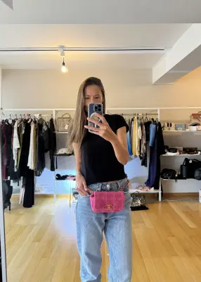 Chanel tweed Bauchtasche | LOOP-Marktplatz