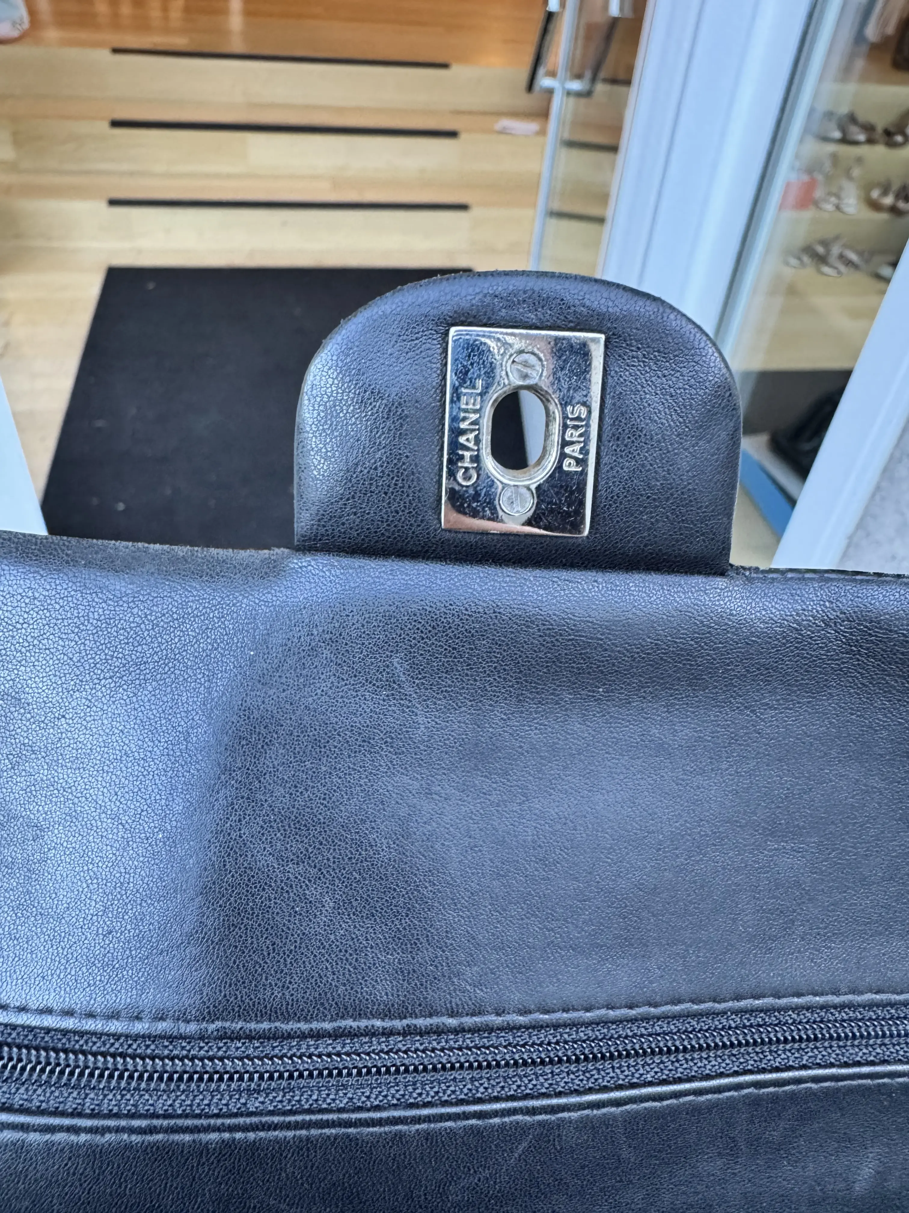 Chanel Double Flap in Patent Leder | LOOP-Marktplatz
