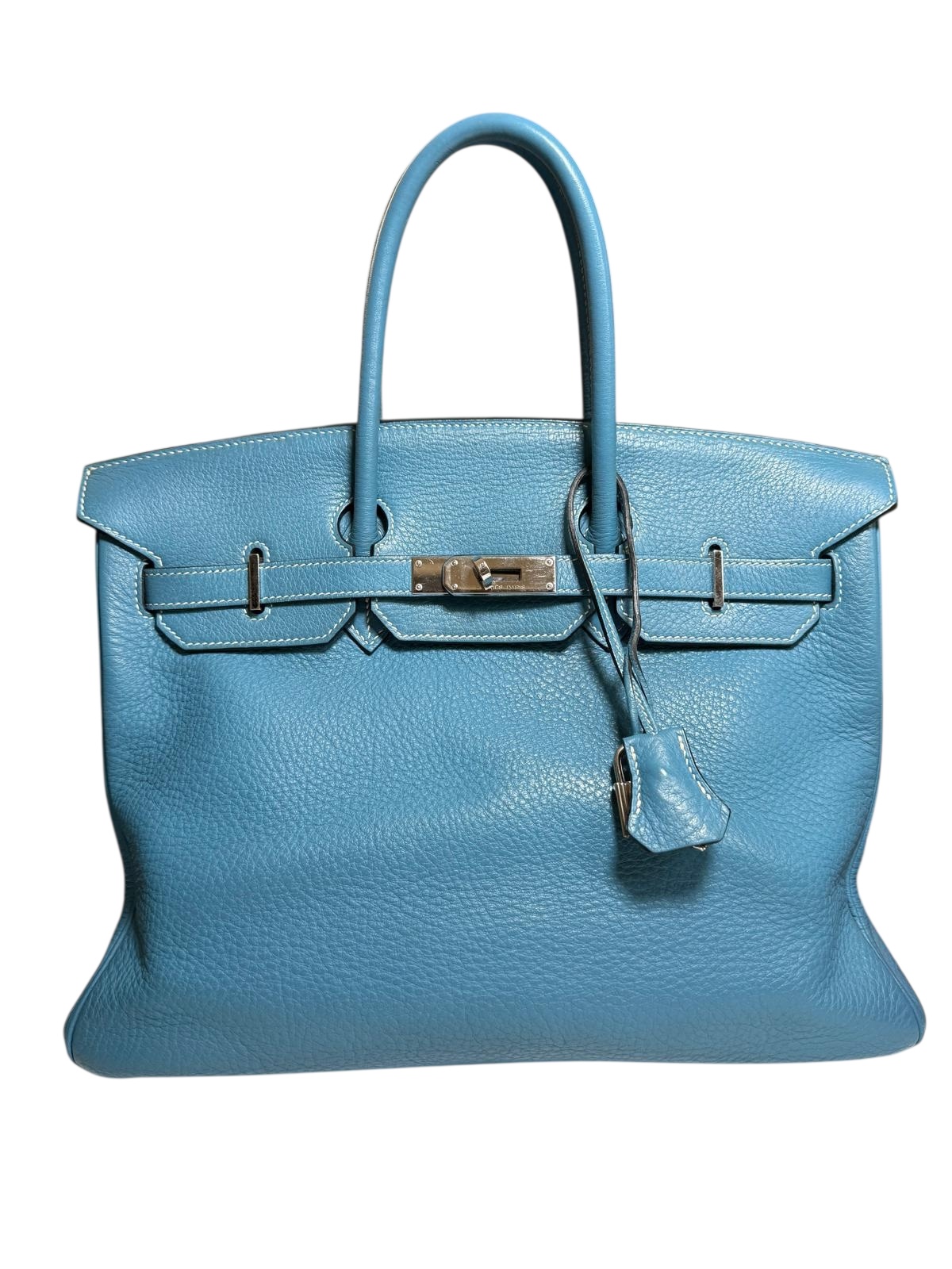 Birkin 35 Blue Jeans