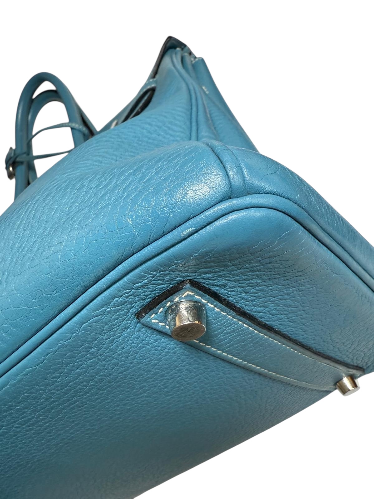 Birkin 35 Blue Jeans