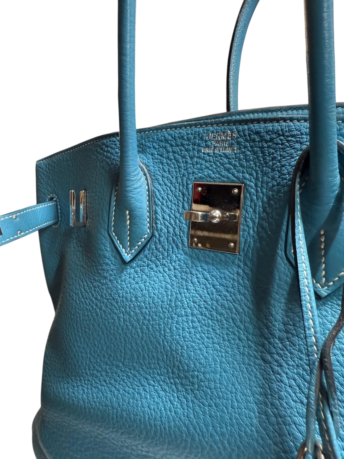 Birkin 35 Blue Jeans
