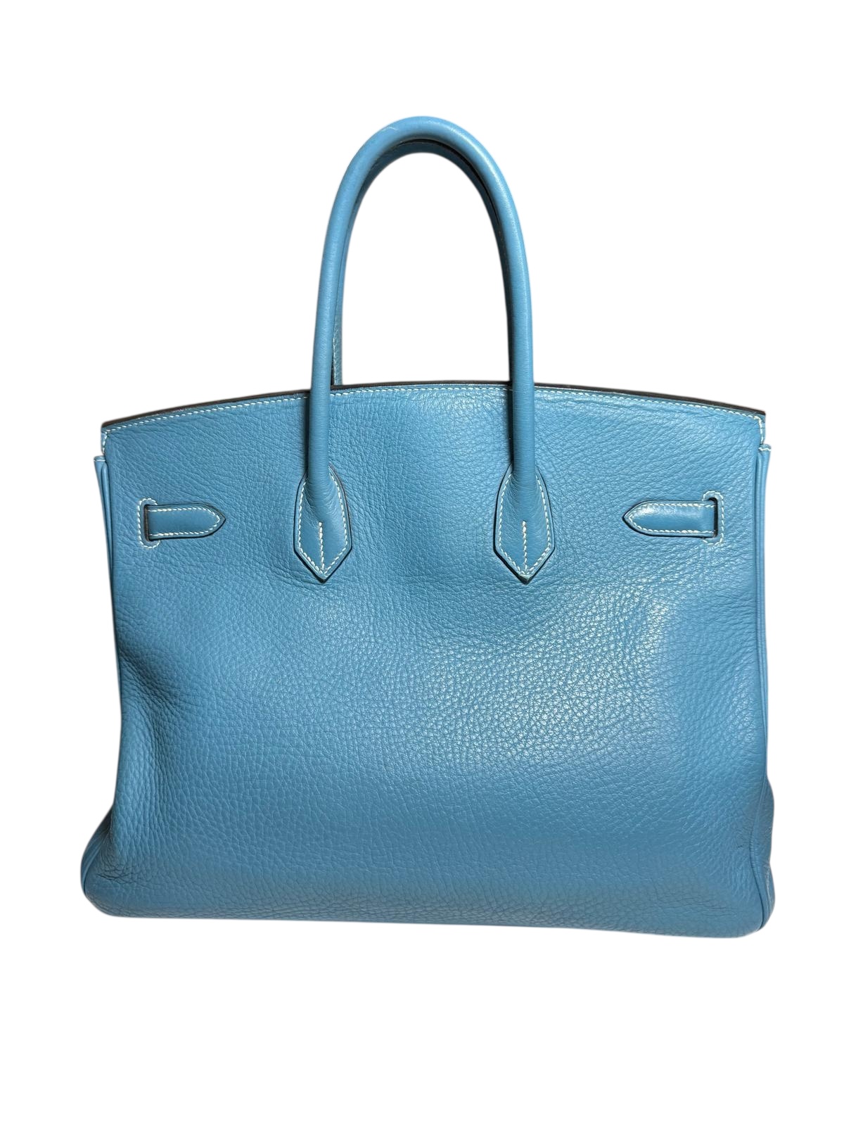 Birkin 35 Blue Jeans