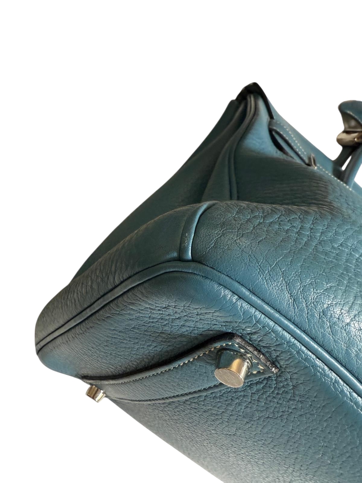 Birkin 35 Blue Jeans