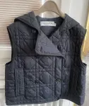dunkelblaues Gilet