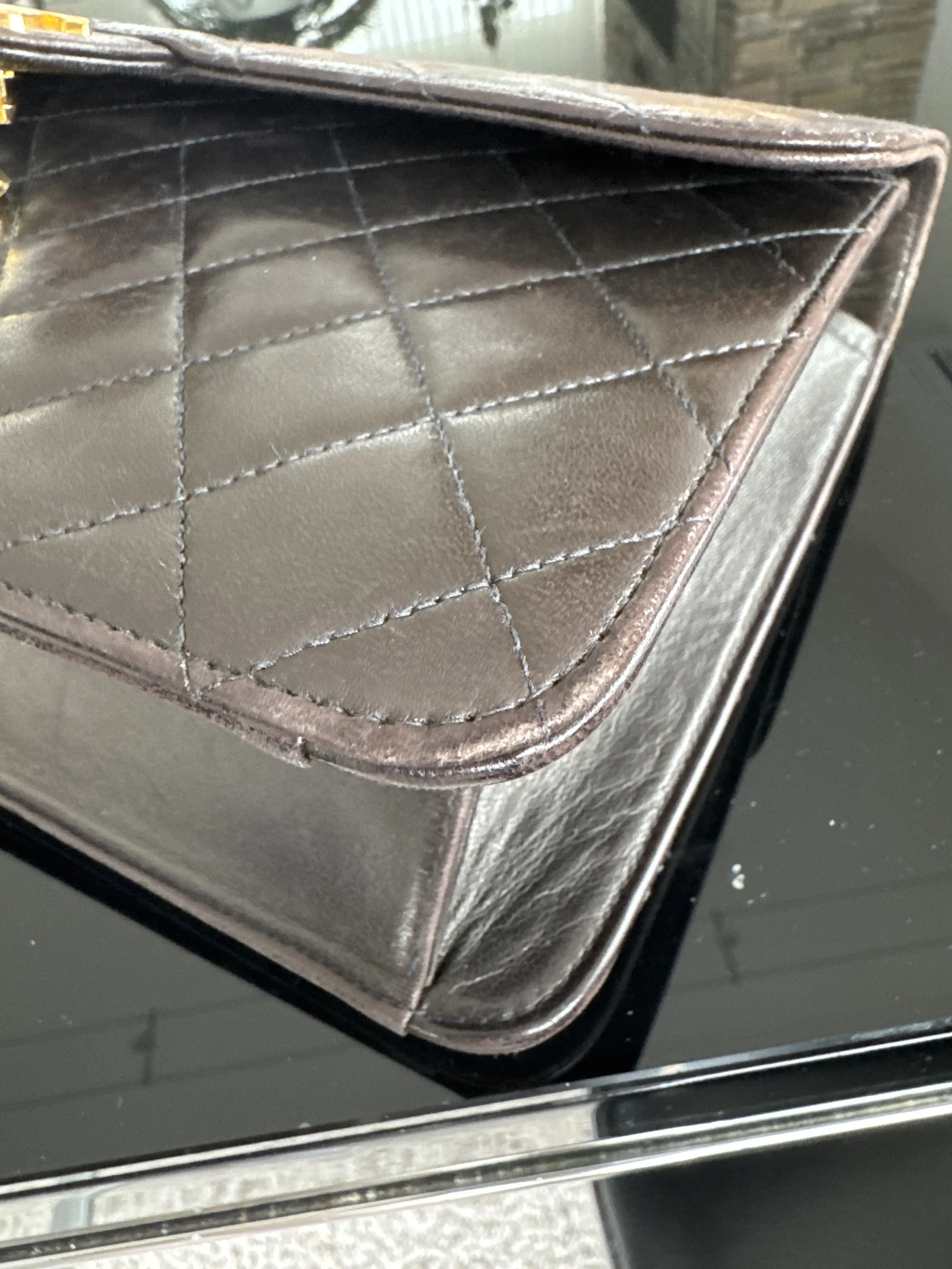 CHANEL Single flap Brown | LOOP-Marktplatz