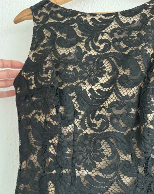 PRADA Kleid aus Spitze/ Stickerei | LOOP-Marktplatz