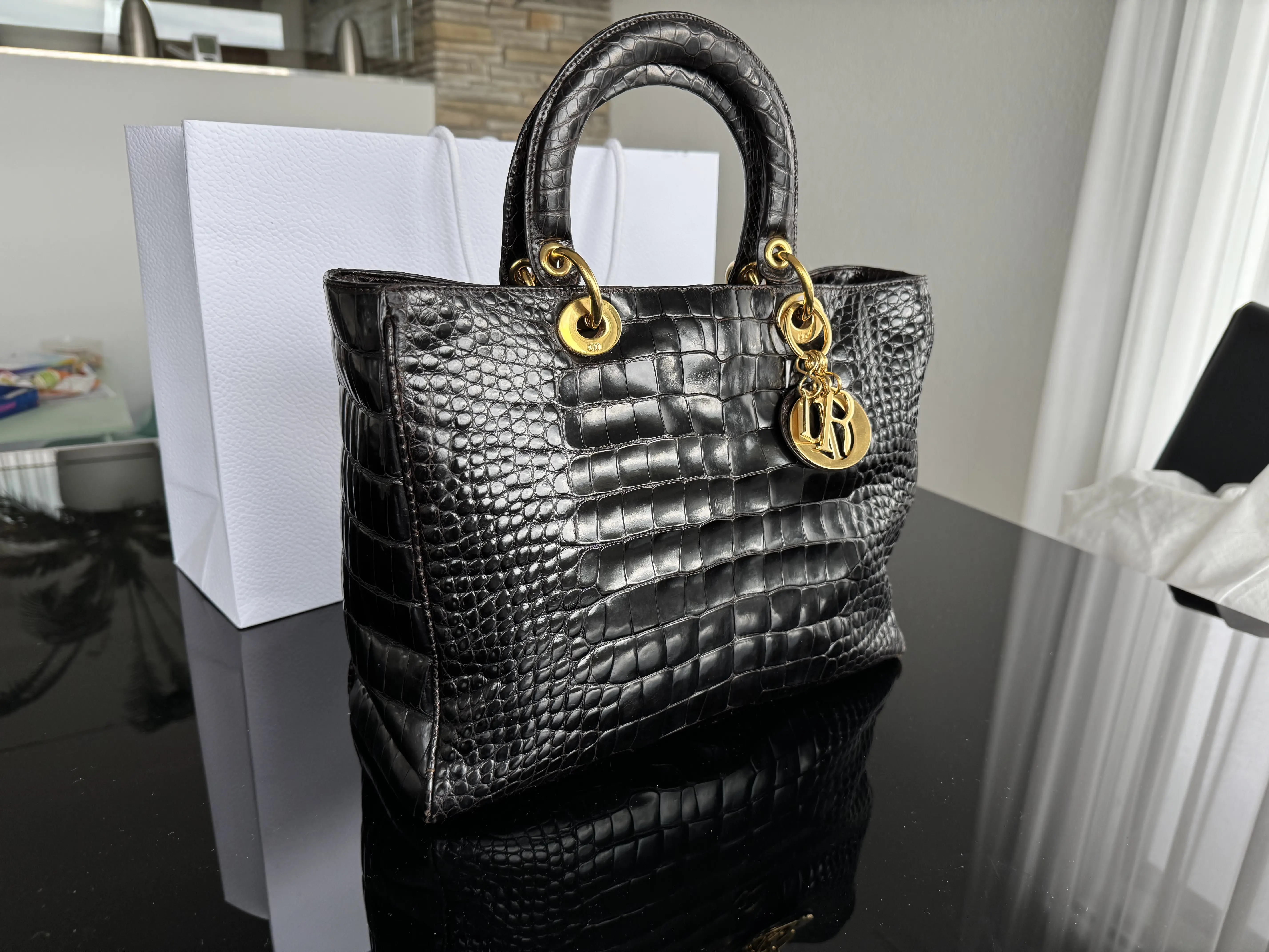 Christian Dior Large Lady Alligator | LOOP-Marktplatz