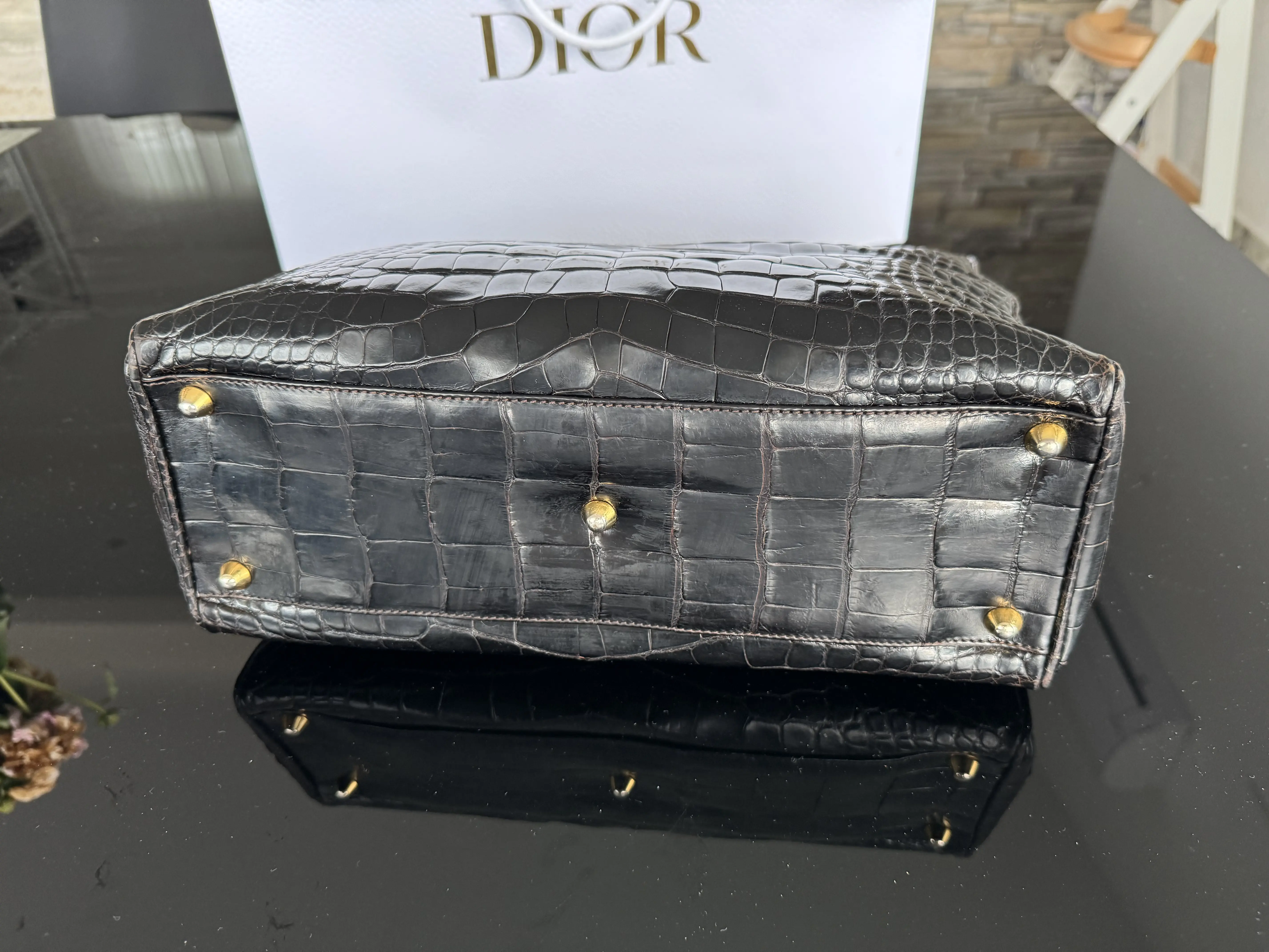 Christian Dior Large Lady Alligator | LOOP-Marktplatz