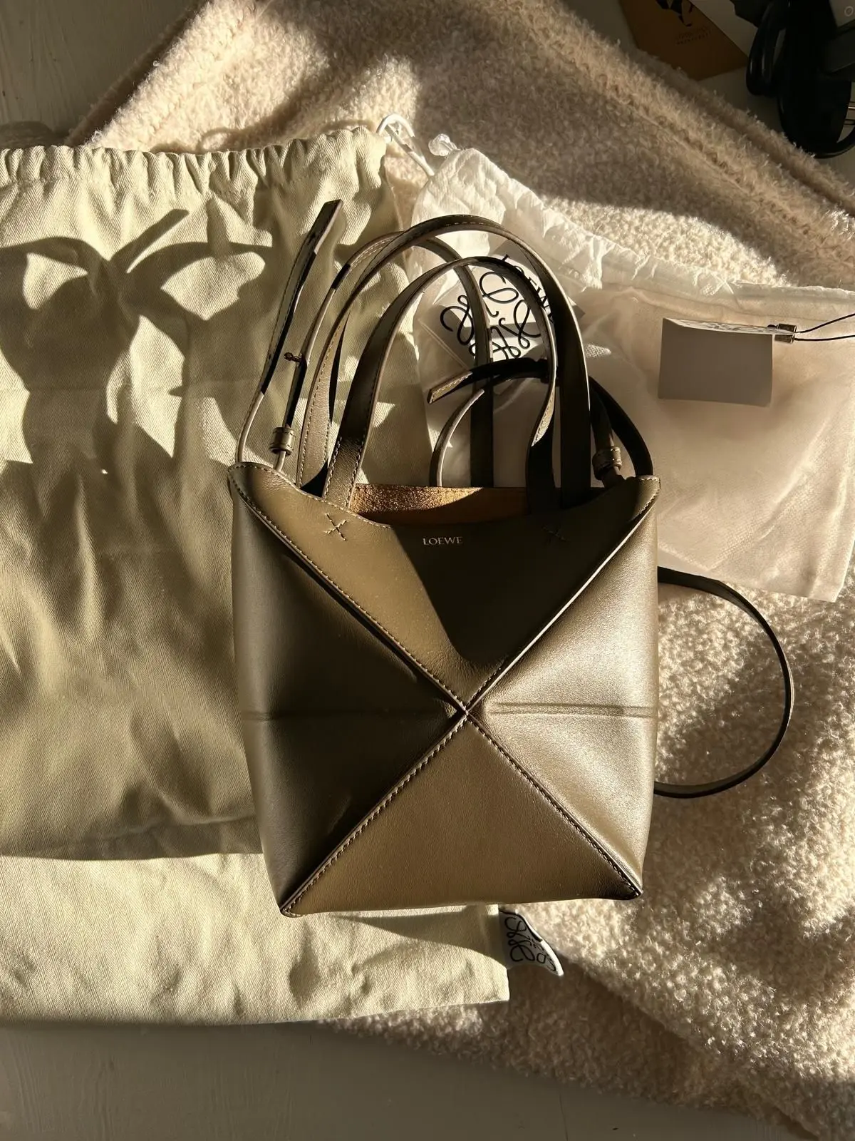 LOEWE mini puzzle tote | LOOP-Marktplatz