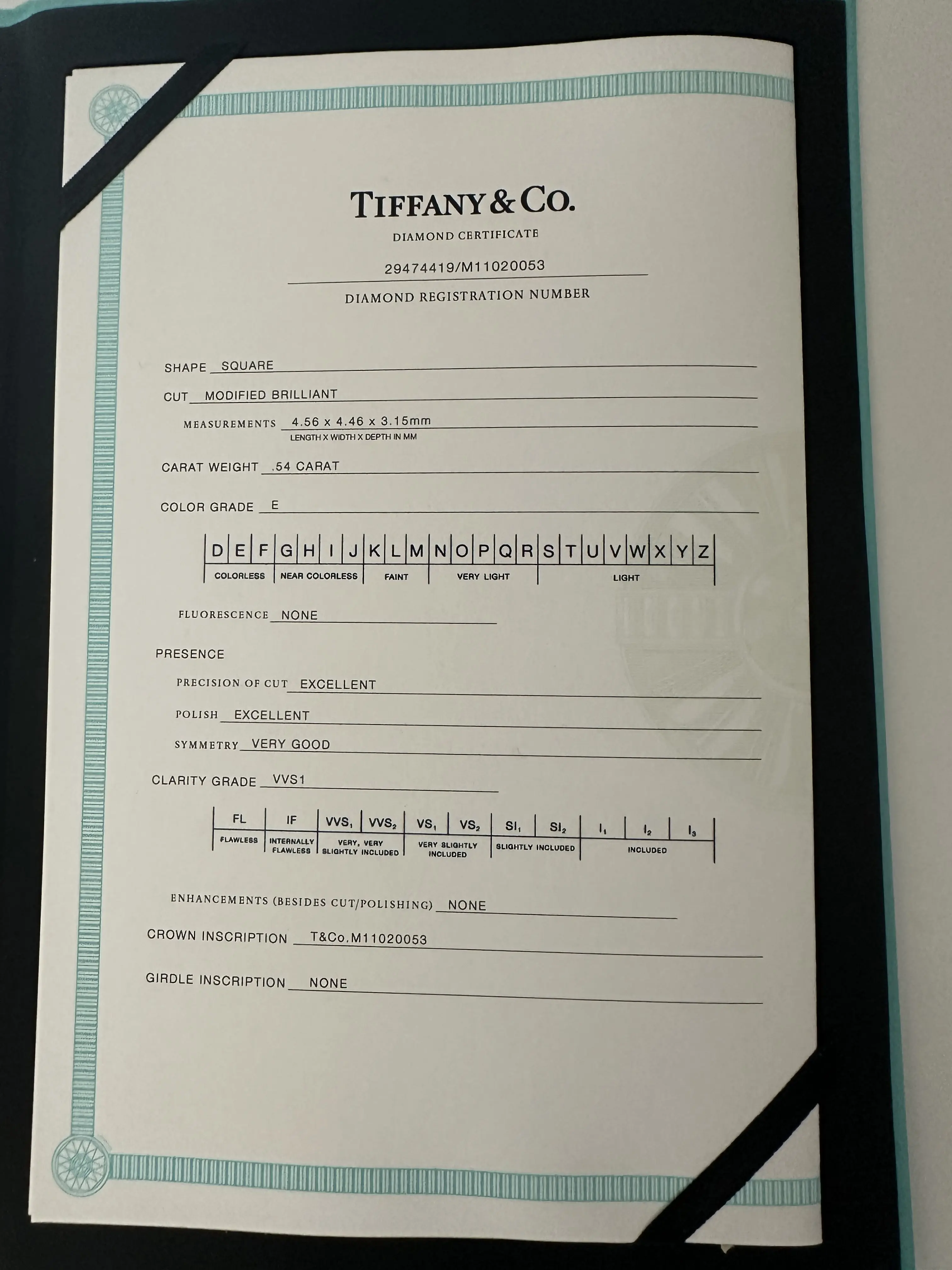 TIFFANY & CO Engagement ring platinum | LOOP-Marktplatz