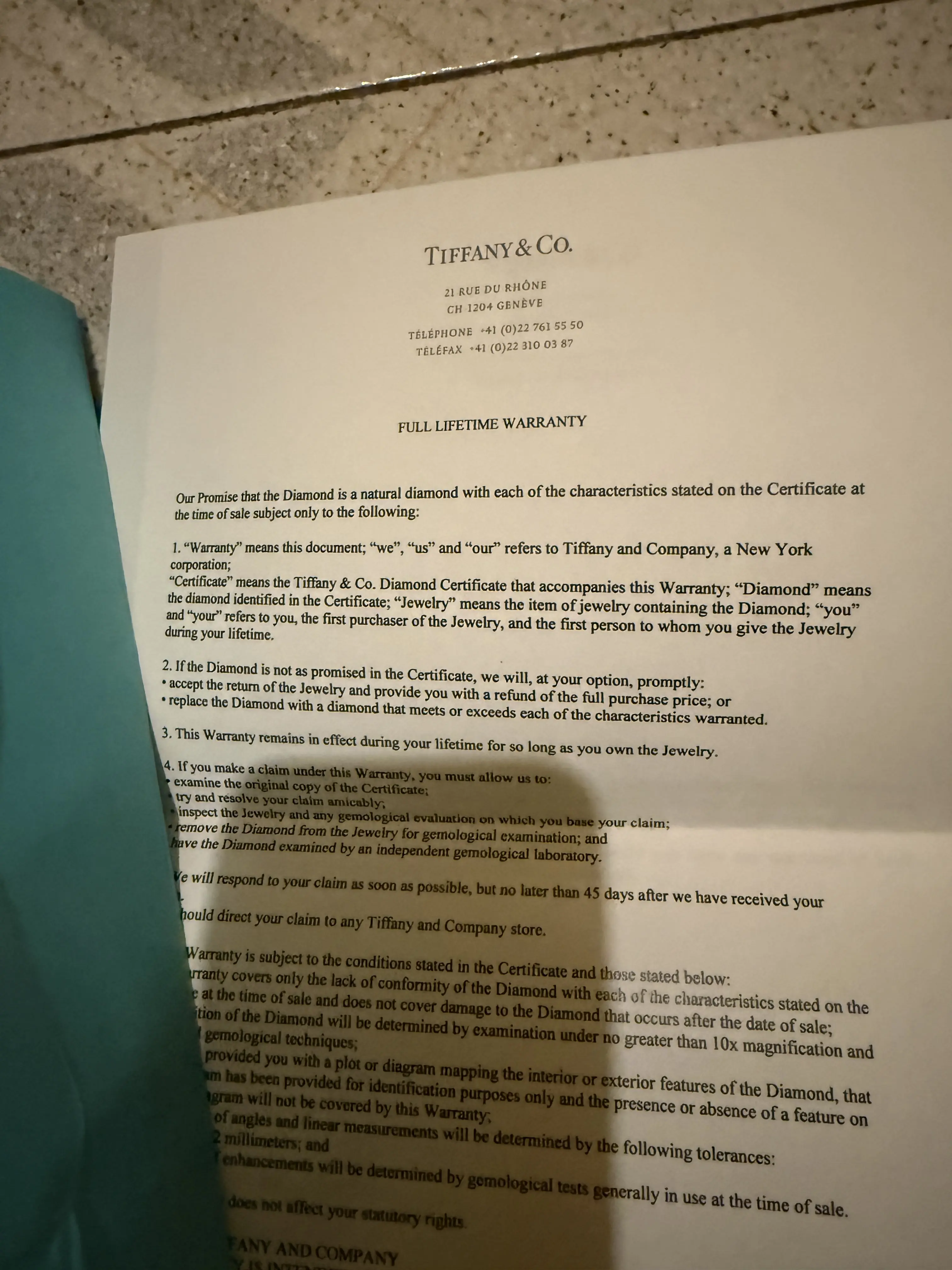 TIFFANY & CO Engagement ring platinum | LOOP-Marktplatz