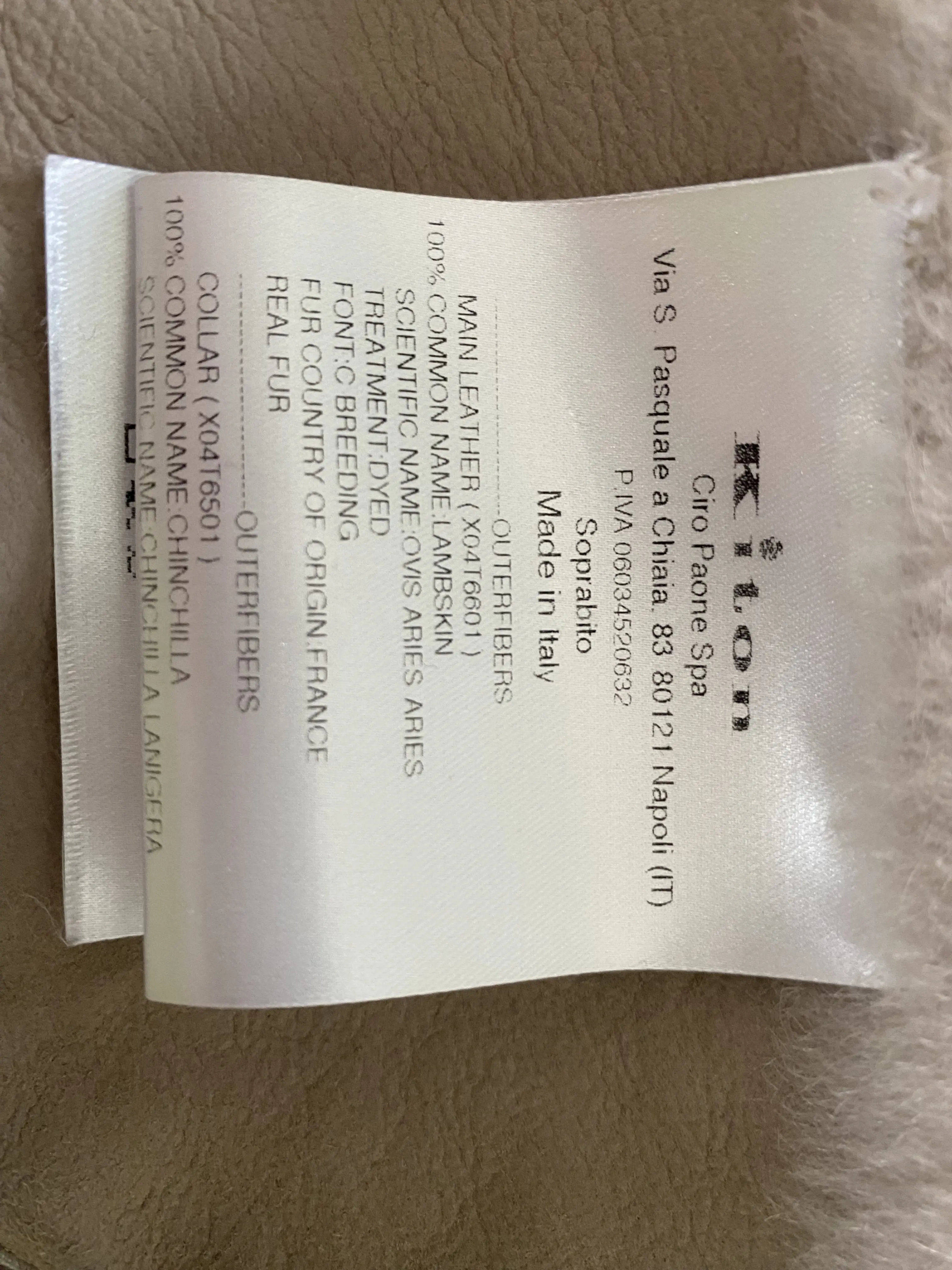 KITON Mantel aus Chinchilla | LOOP-Marktplatz