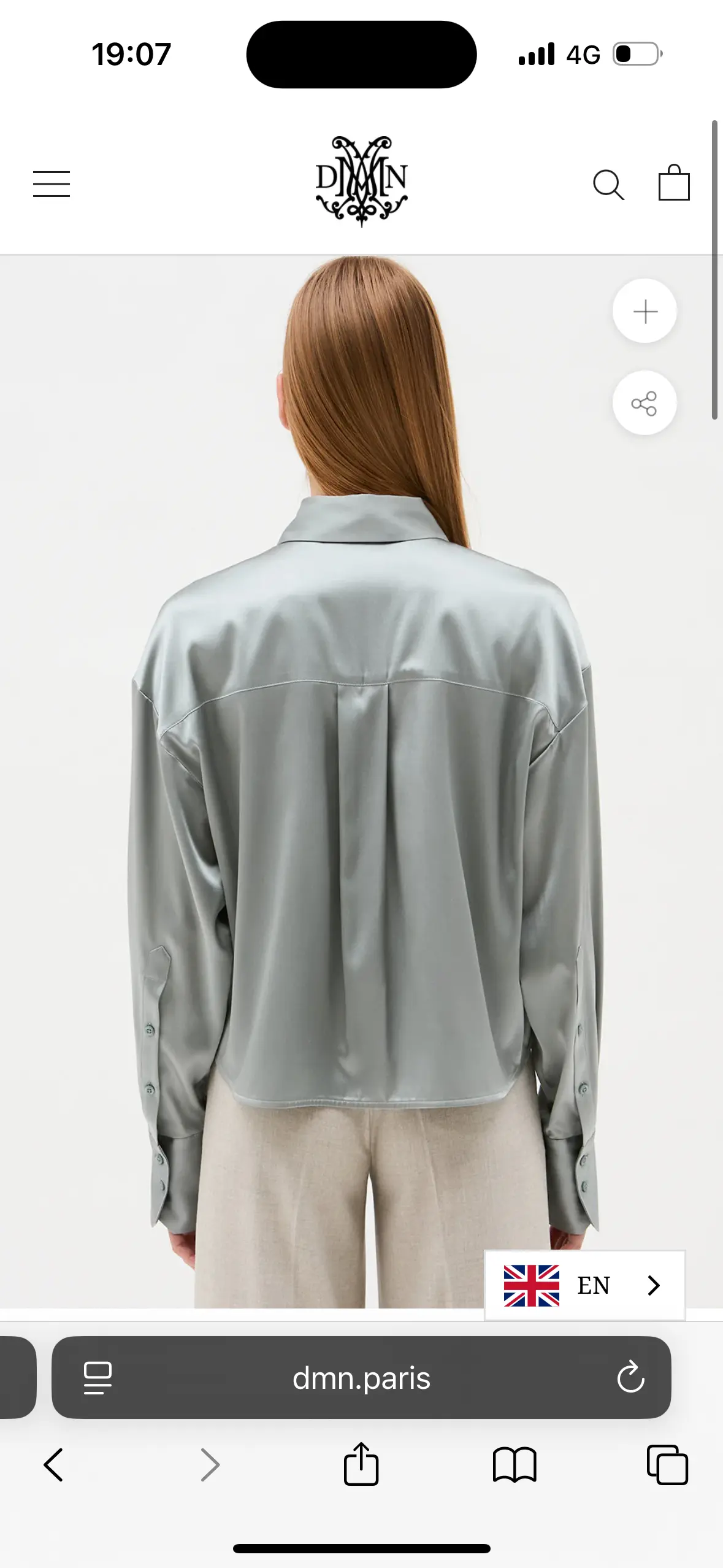 dMN Seidenbluse | LOOP-Marktplatz