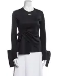 OFF-WHITE Bluse mit XXL Masche