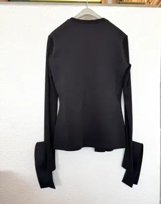 OFF-WHITE Bluse mit XXL Masche | LOOP-Marktplatz