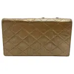 CHANEL Cambon Long wallet bronze