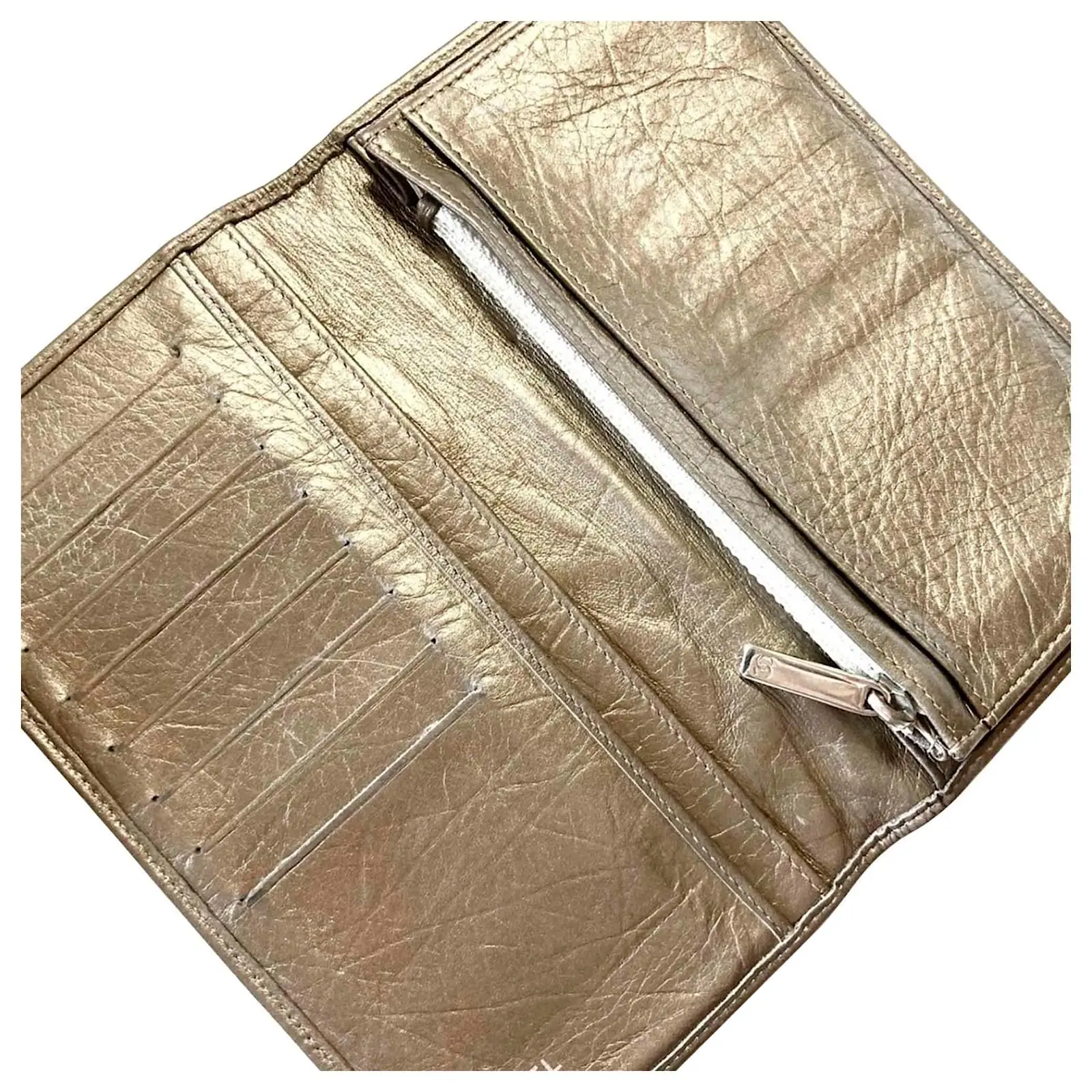 CHANEL Cambon Long wallet bronze | LOOP Marketplace