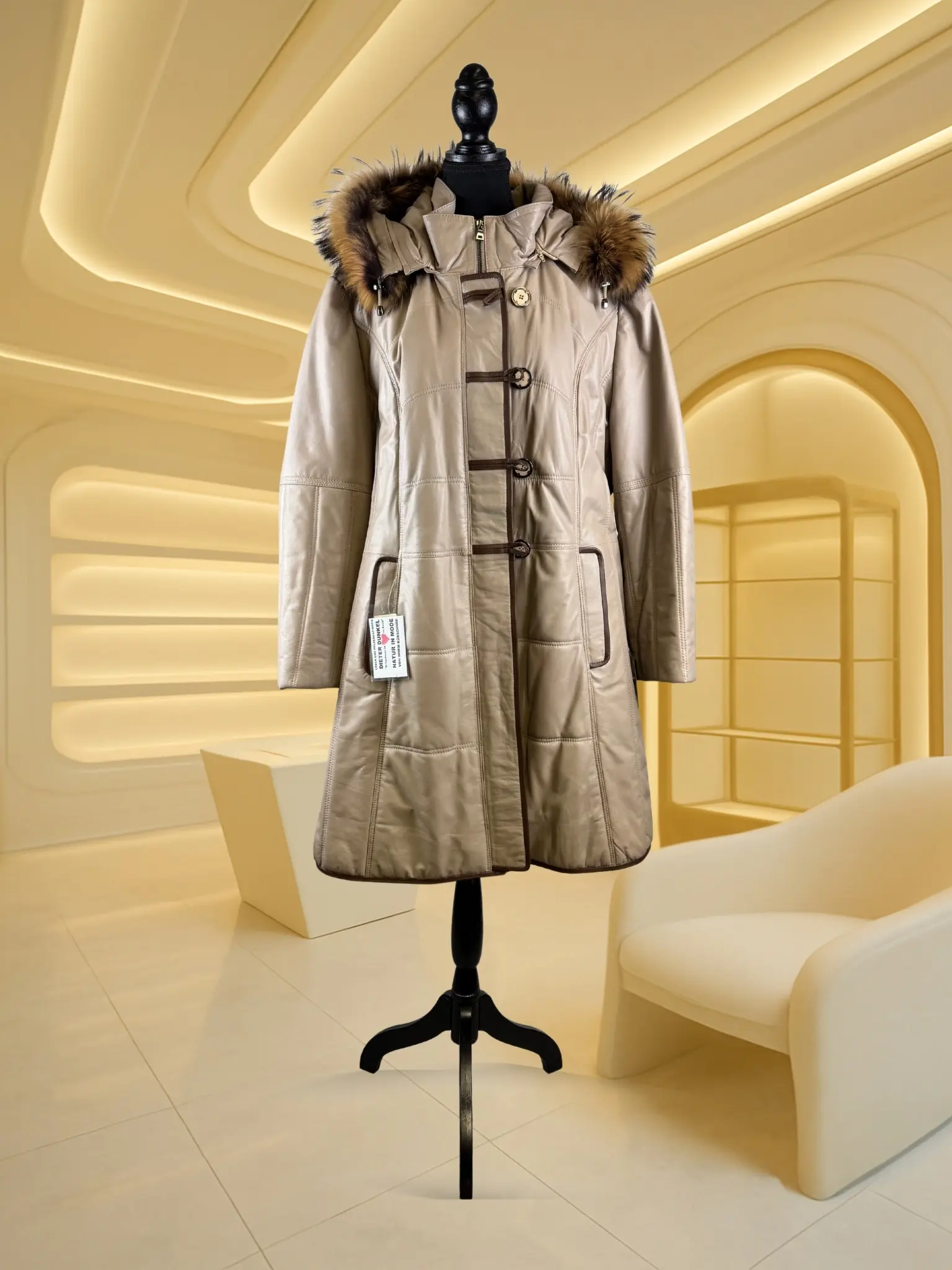 Dieter Dunkel Lederjacke NEU 70% Rabatt | LOOP Marketplace