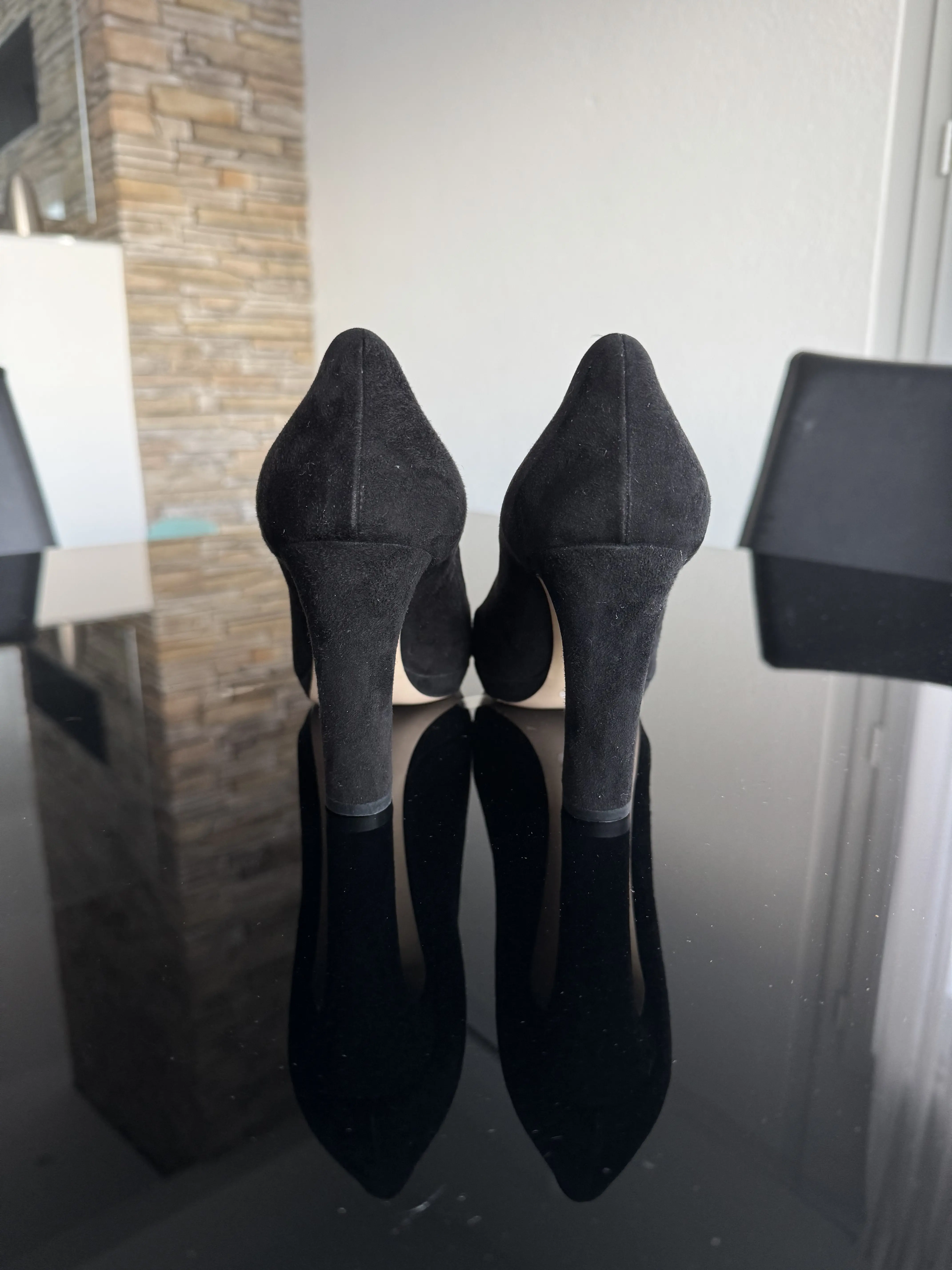 MIU MIU Wildleder Peeptoes | LOOP-Marktplatz