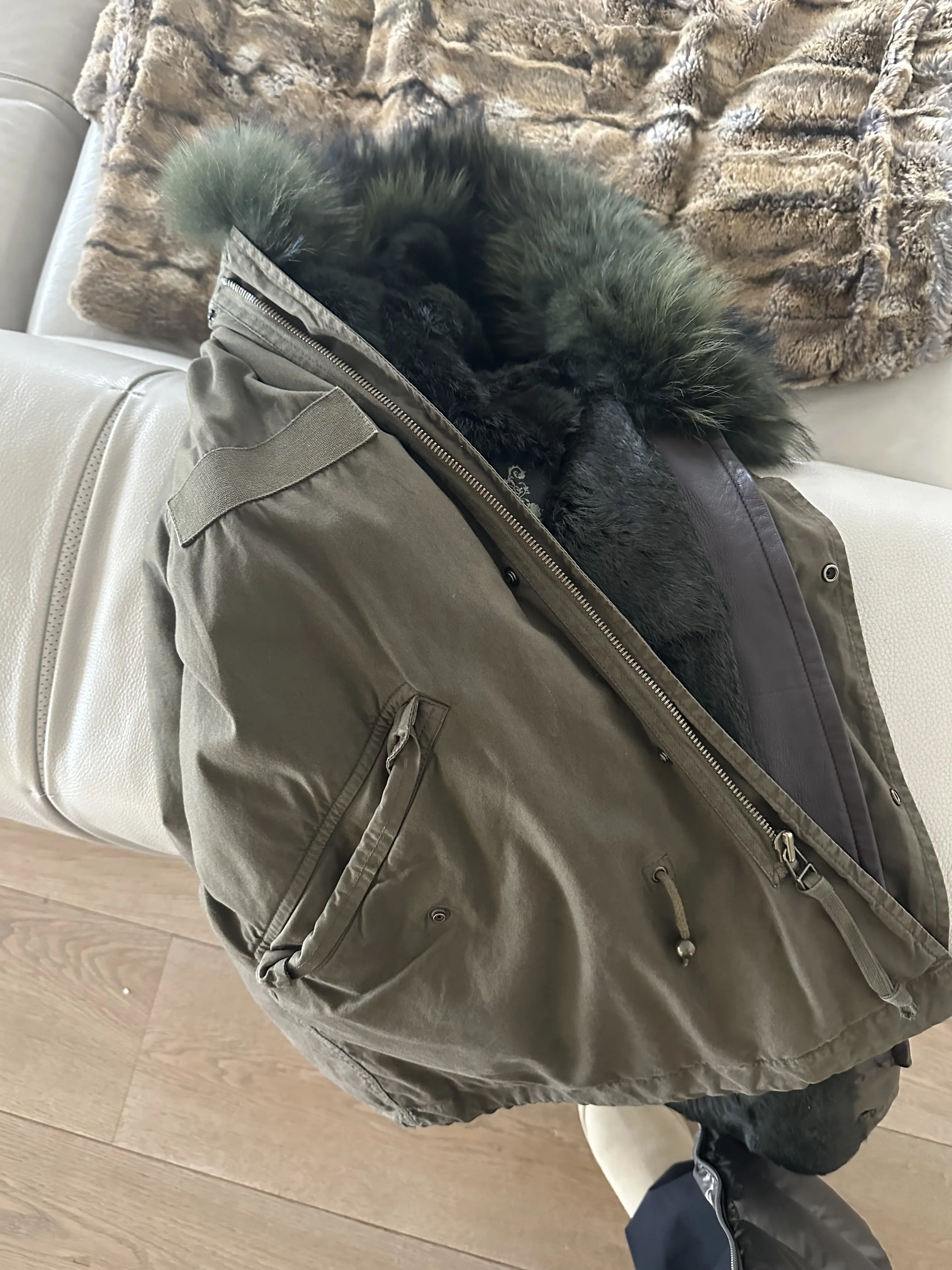 Mr & Mrs Italy fully fur lined parker | LOOP-Marktplatz