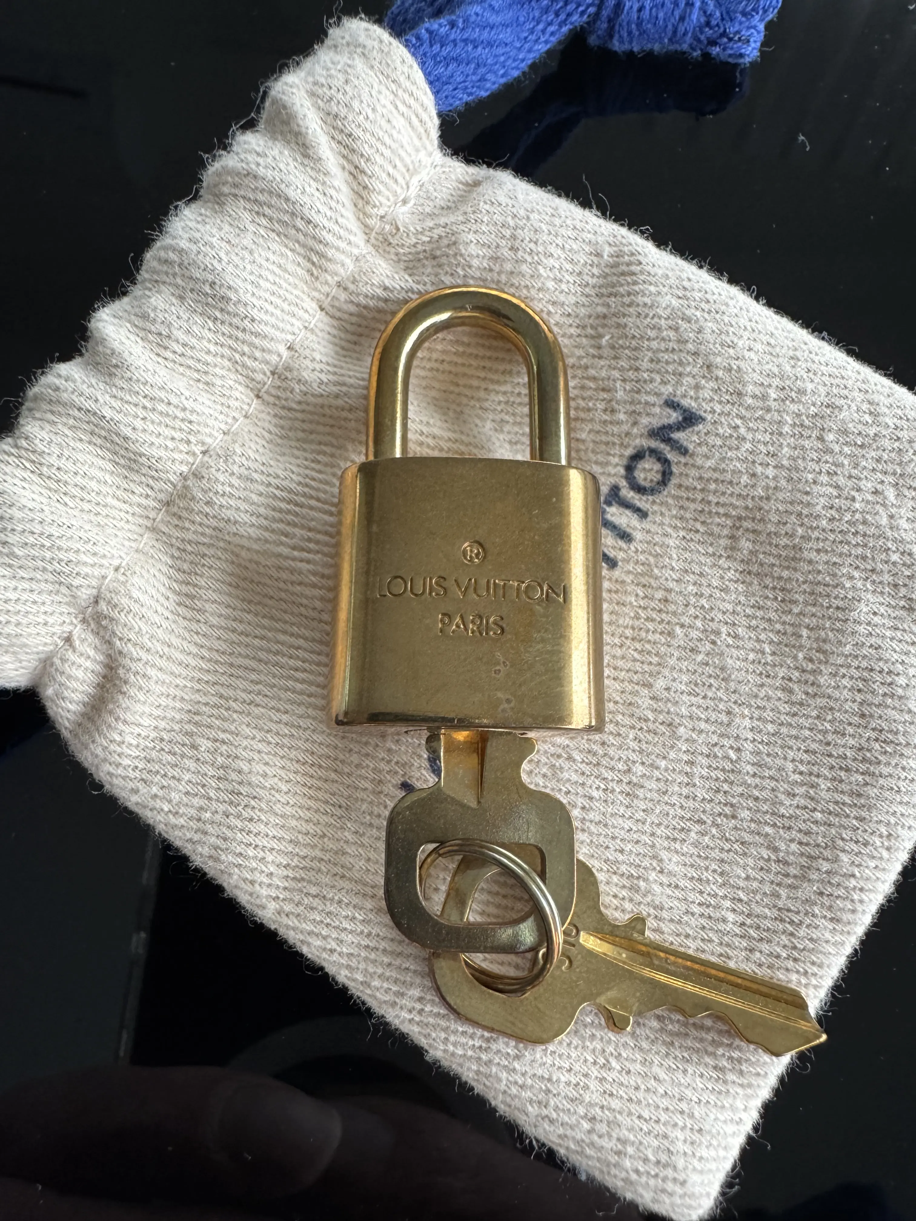 LOUIS VUITTON Vorhängeschloss | LOOP-Marktplatz