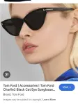 TOM FORD Cat Eye Sonnenbrille