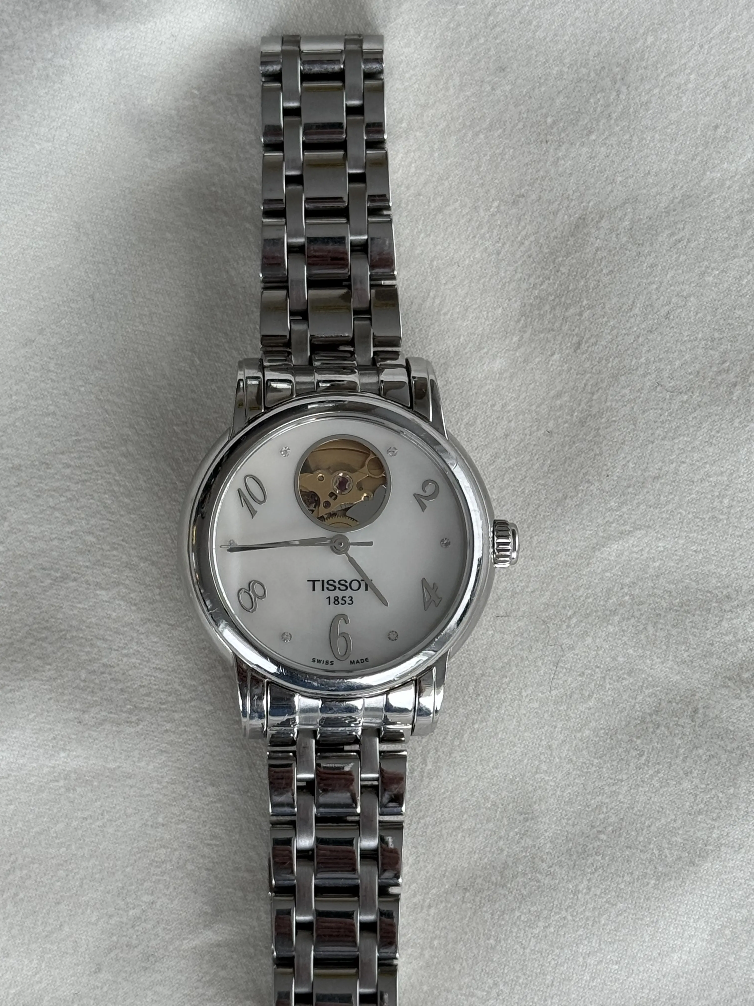 TISSOT Lady open heart mit Diamanten | LOOP-Marktplatz