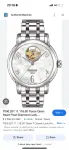 TISSOT Lady open heart mit Diamanten