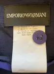 EMPORIO ARMANI Seiden-Wickelrock