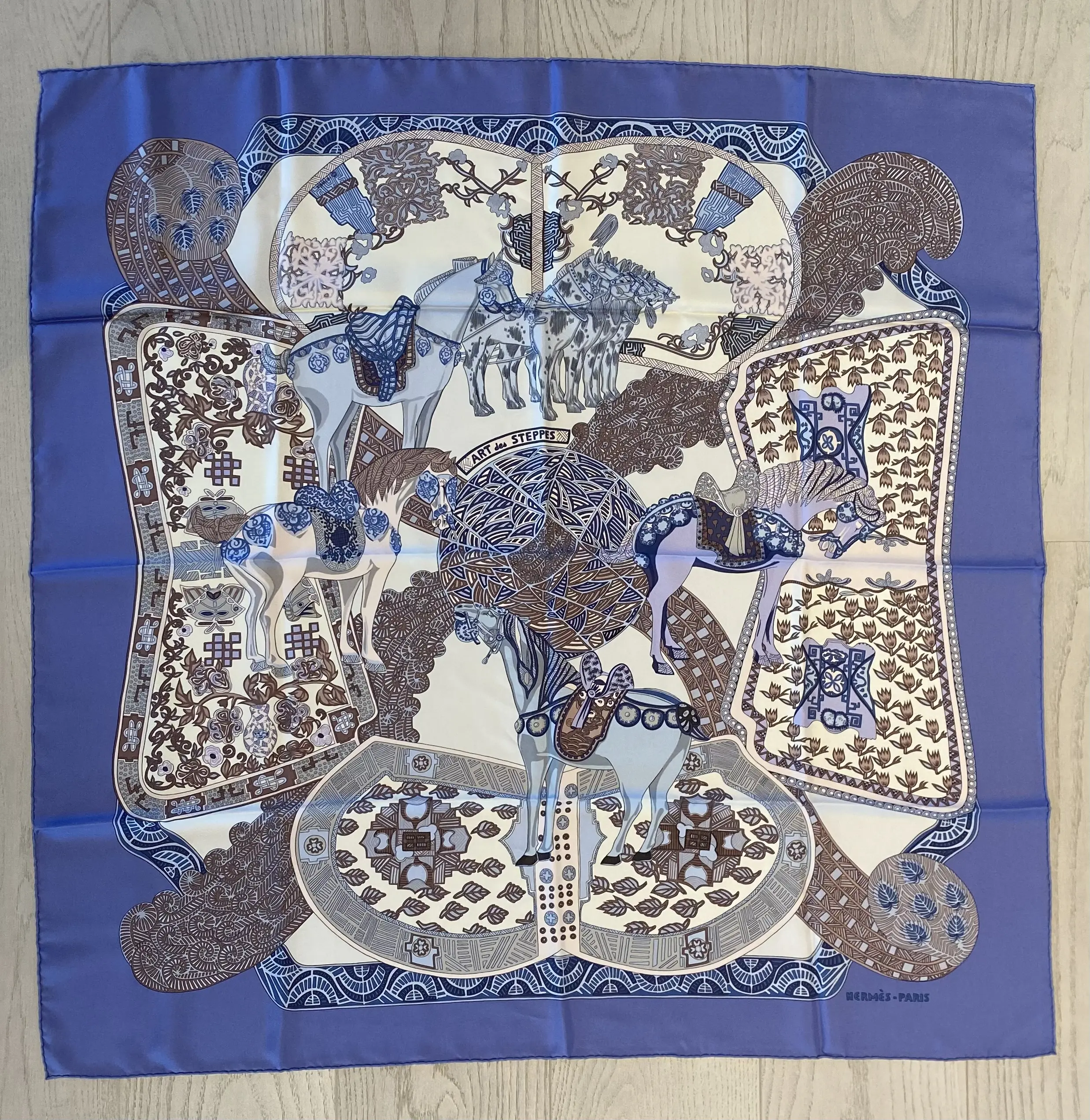 HERMES Foulard „Art des Steppes“ | LOOP-Marktplatz