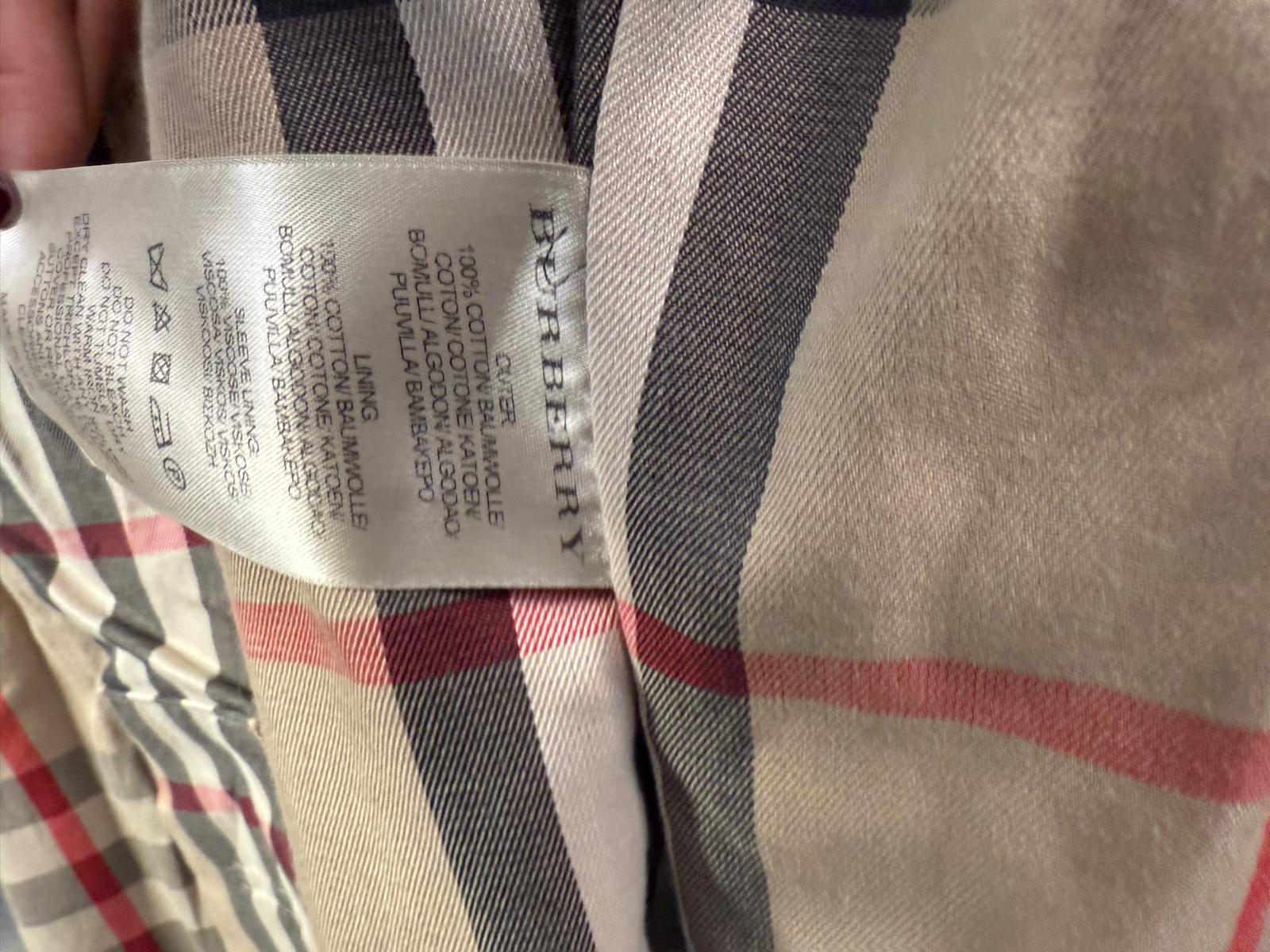 Burberry trench coat