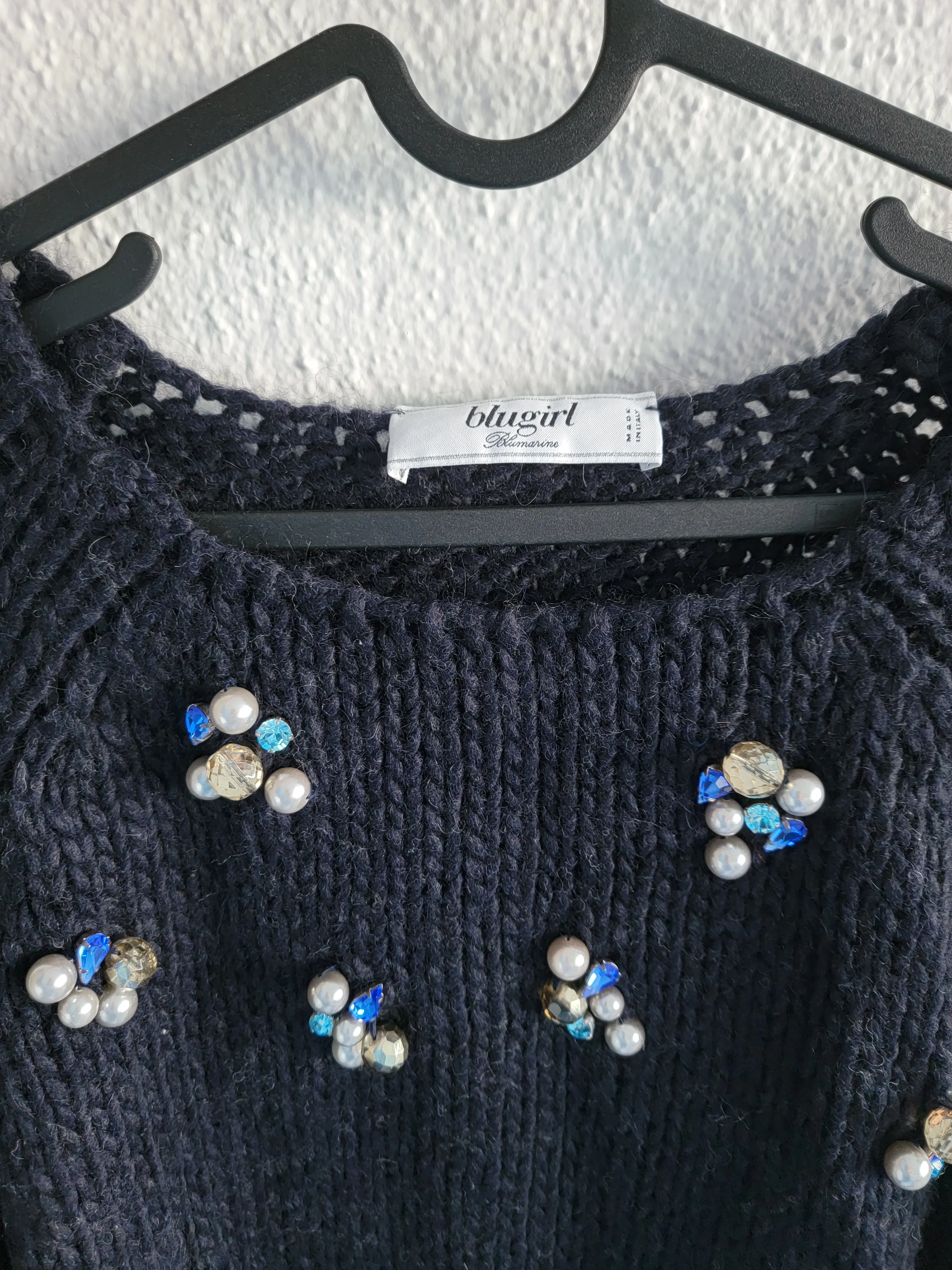 Blugirl Pulli mit Stein Applikation | LOOP Marketplace