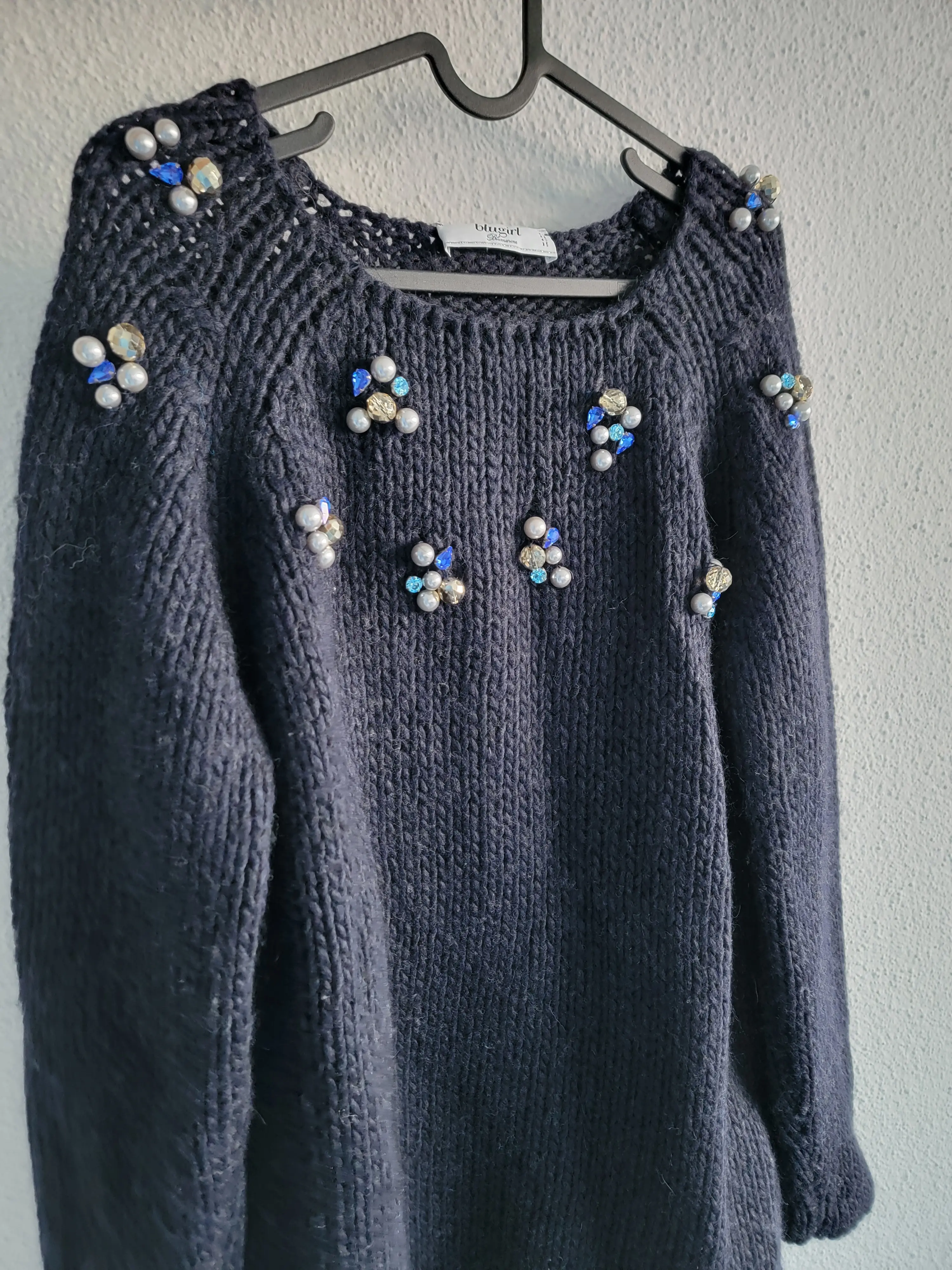 Blugirl Pulli mit Stein Applikation | LOOP Marketplace