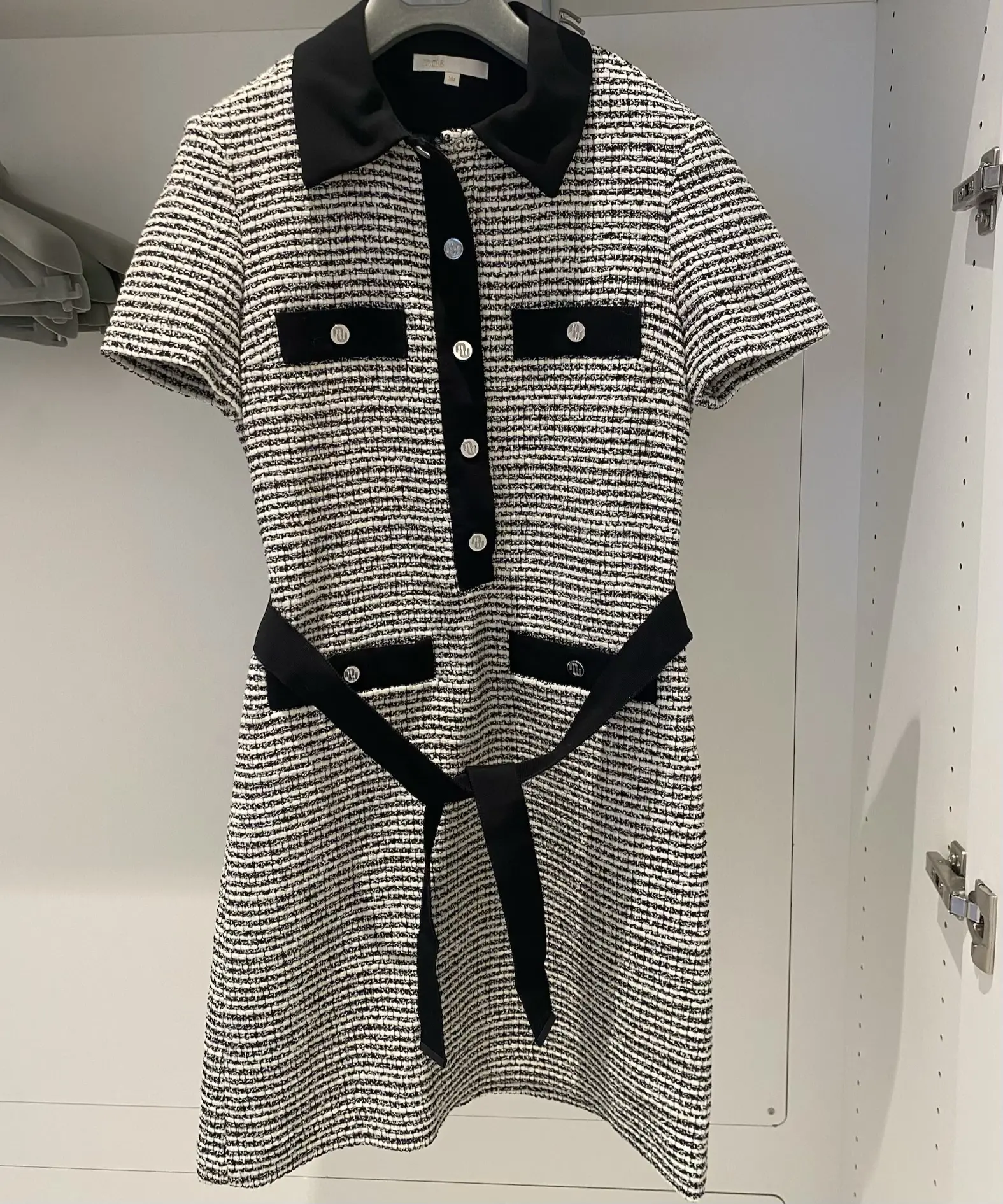 MAJE Kleid TWEED Optik, Gr. 38 | LOOP Marketplace