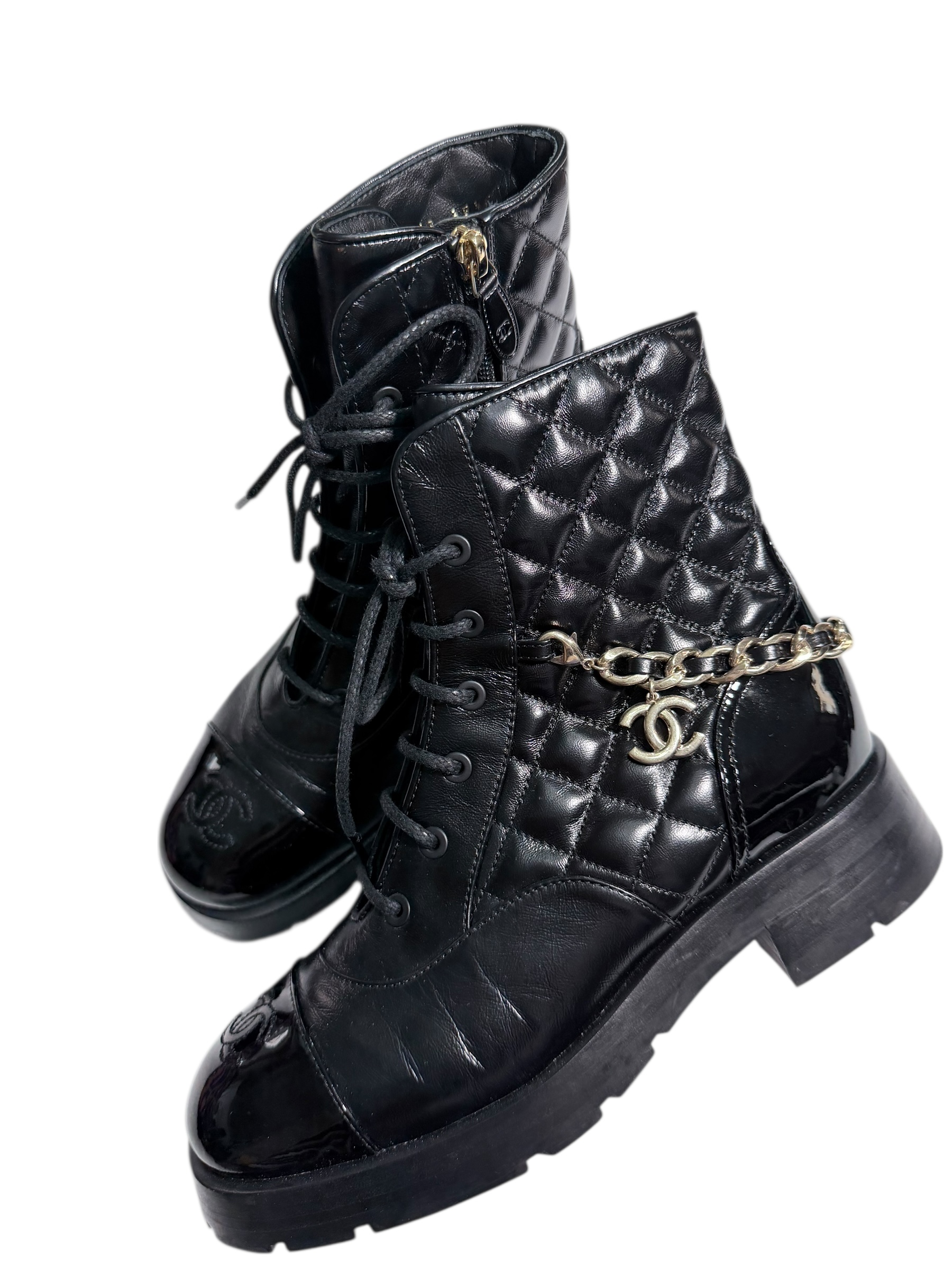 Chanel ankle boots