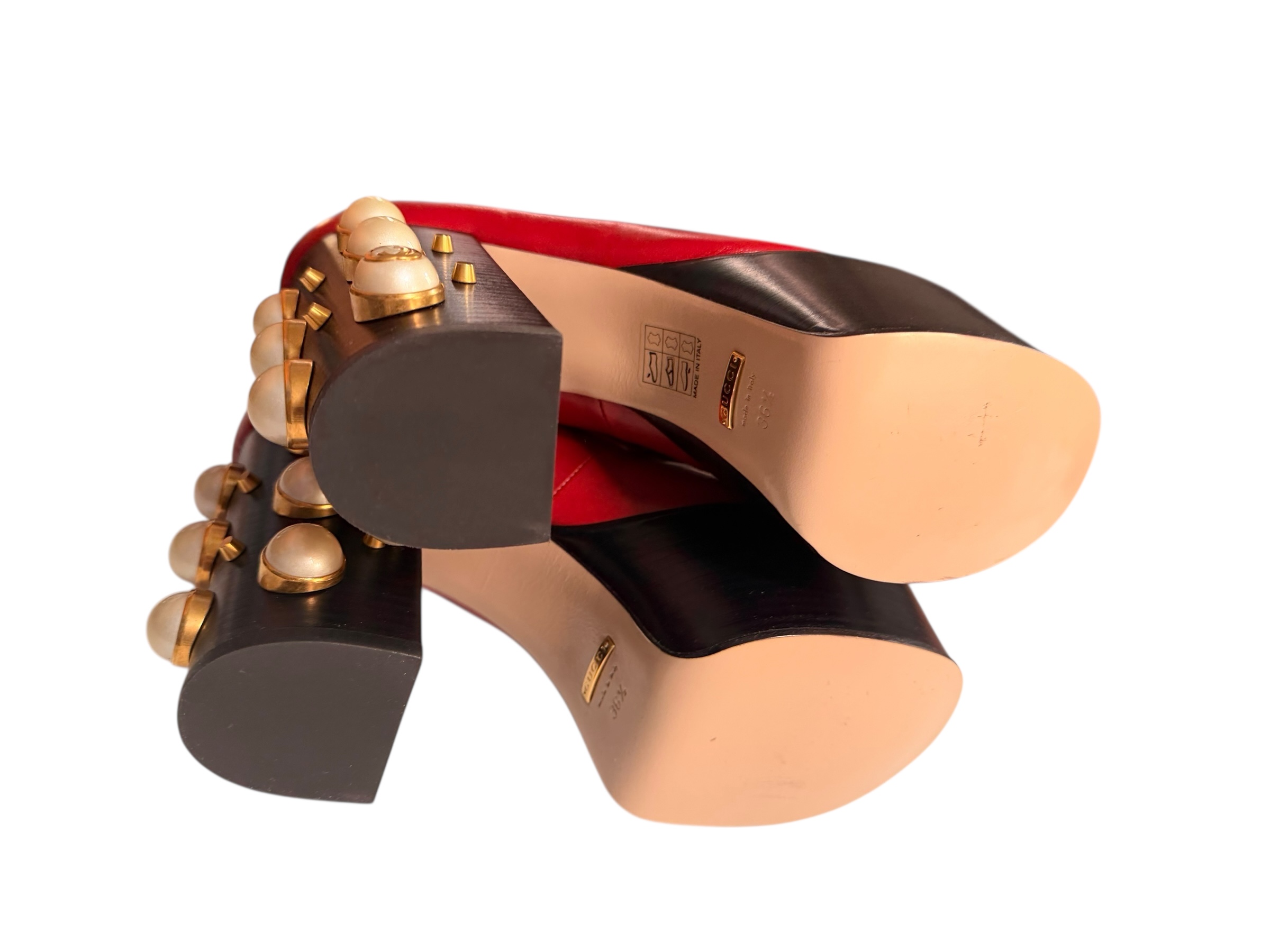 Gucci platform loafers