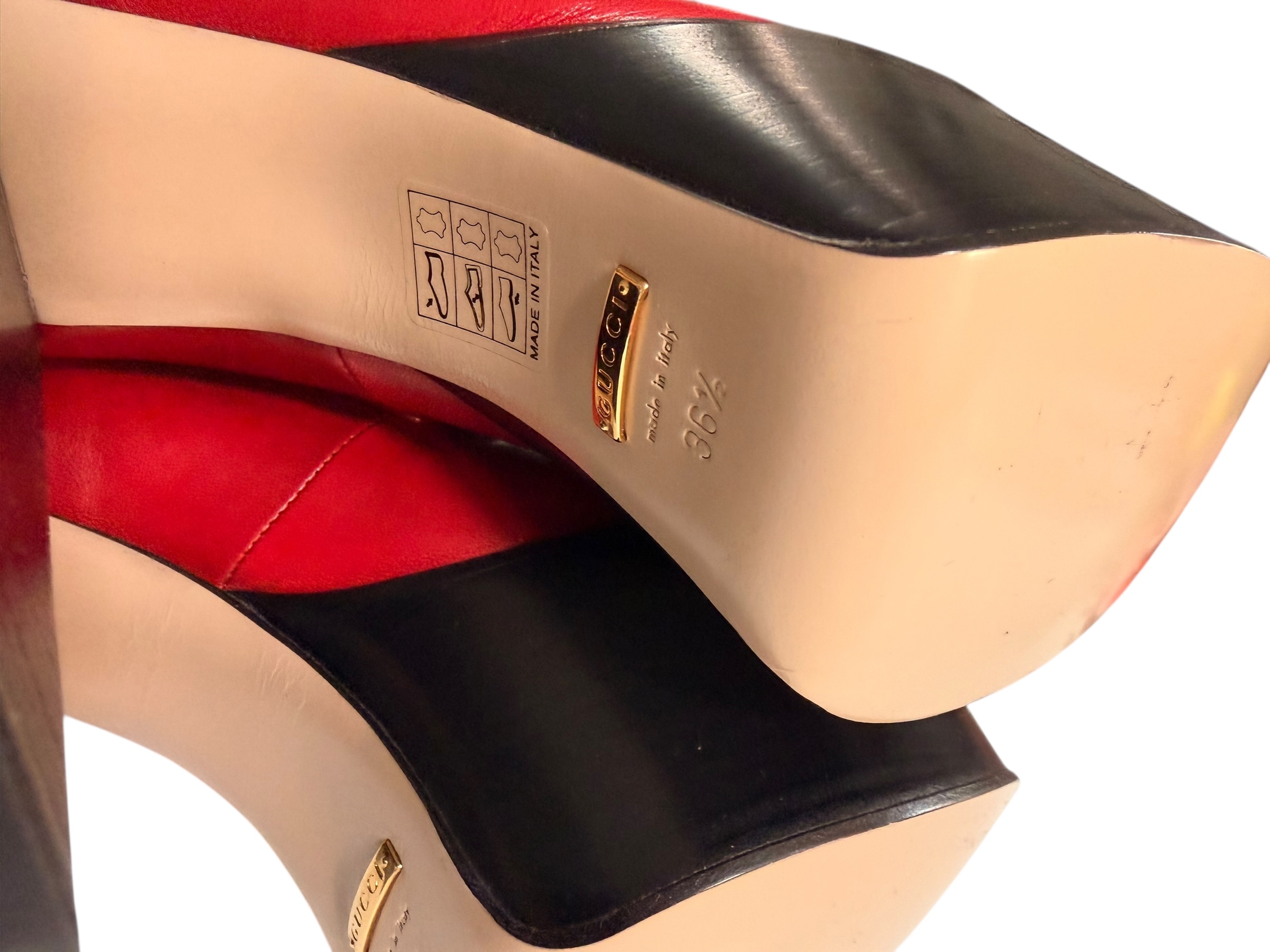 Gucci platform loafers