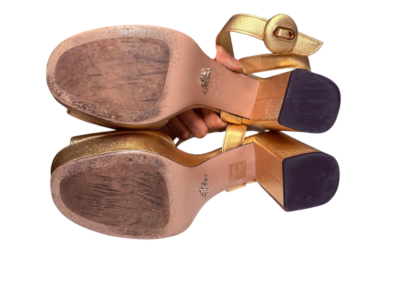 Prada high heel sandals