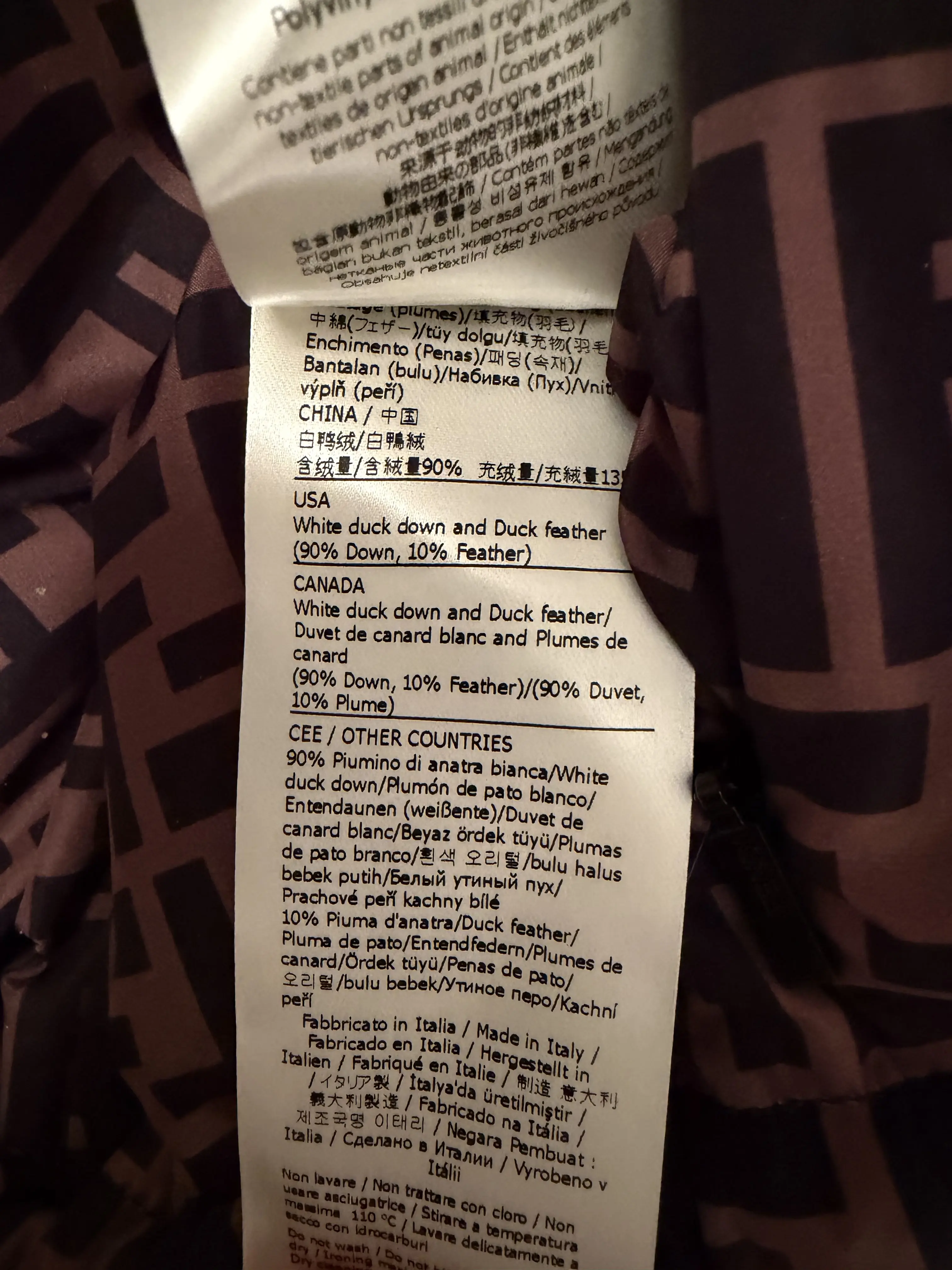 FENDI x Nicky Minaj FF Puffer Jacket | LOOP-Marktplatz